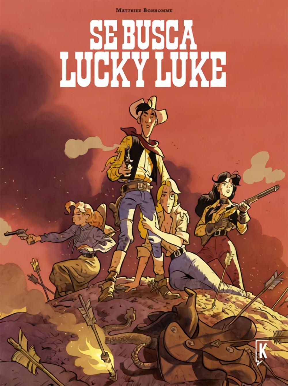 Beispielinhalt (Bild) Se busca Lucky Luke