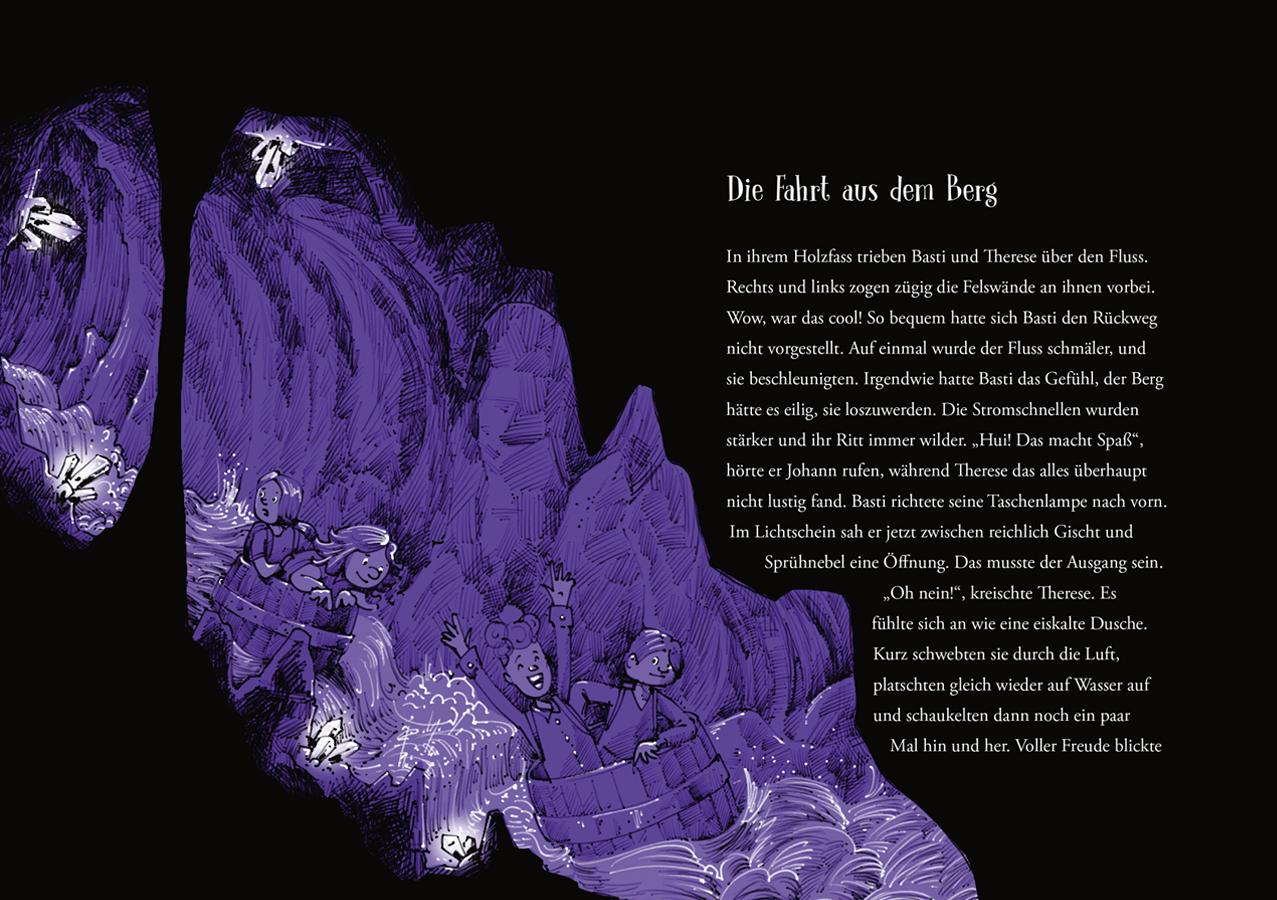 Beispielinhalt (Bild) Die sagenhaften Abenteuer des Bastian Zekoff - Der schwarze Hund