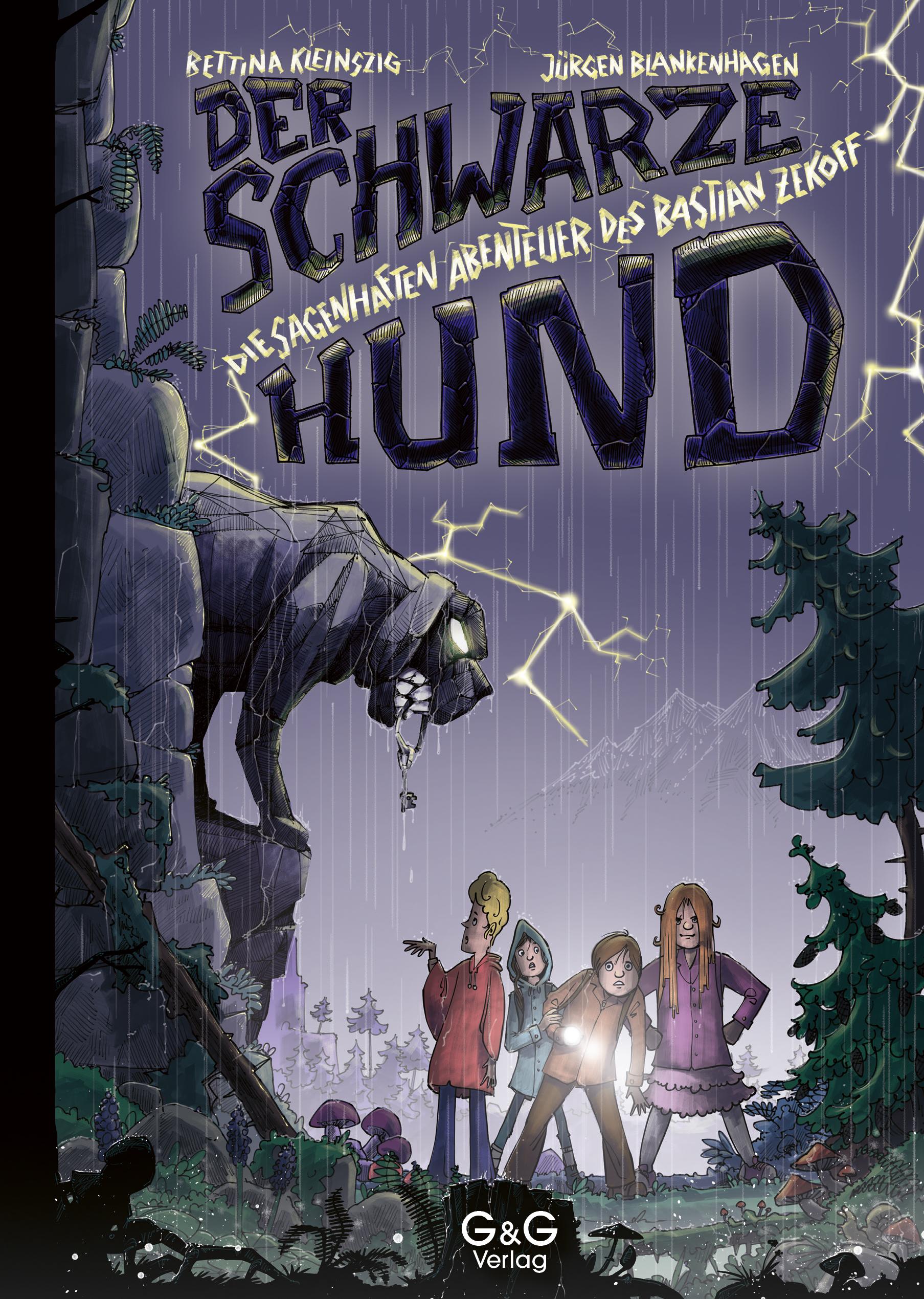 Vorderes Coverbild Die sagenhaften Abenteuer des Bastian Zekoff - Der schwarze Hund