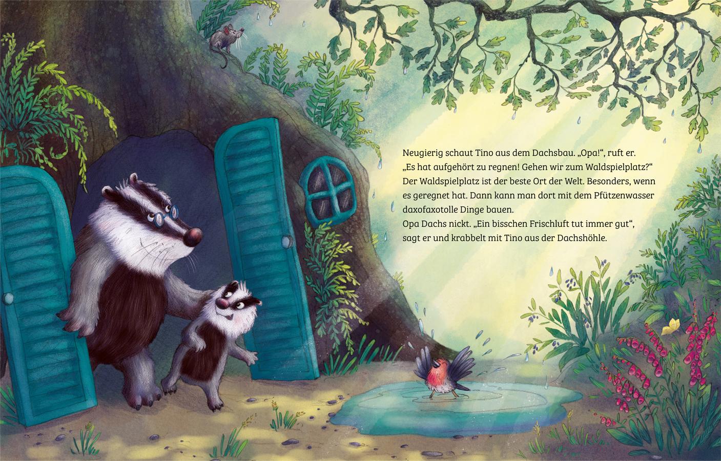 Beispielinhalt (Bild) Nino Dachs will mitspielen