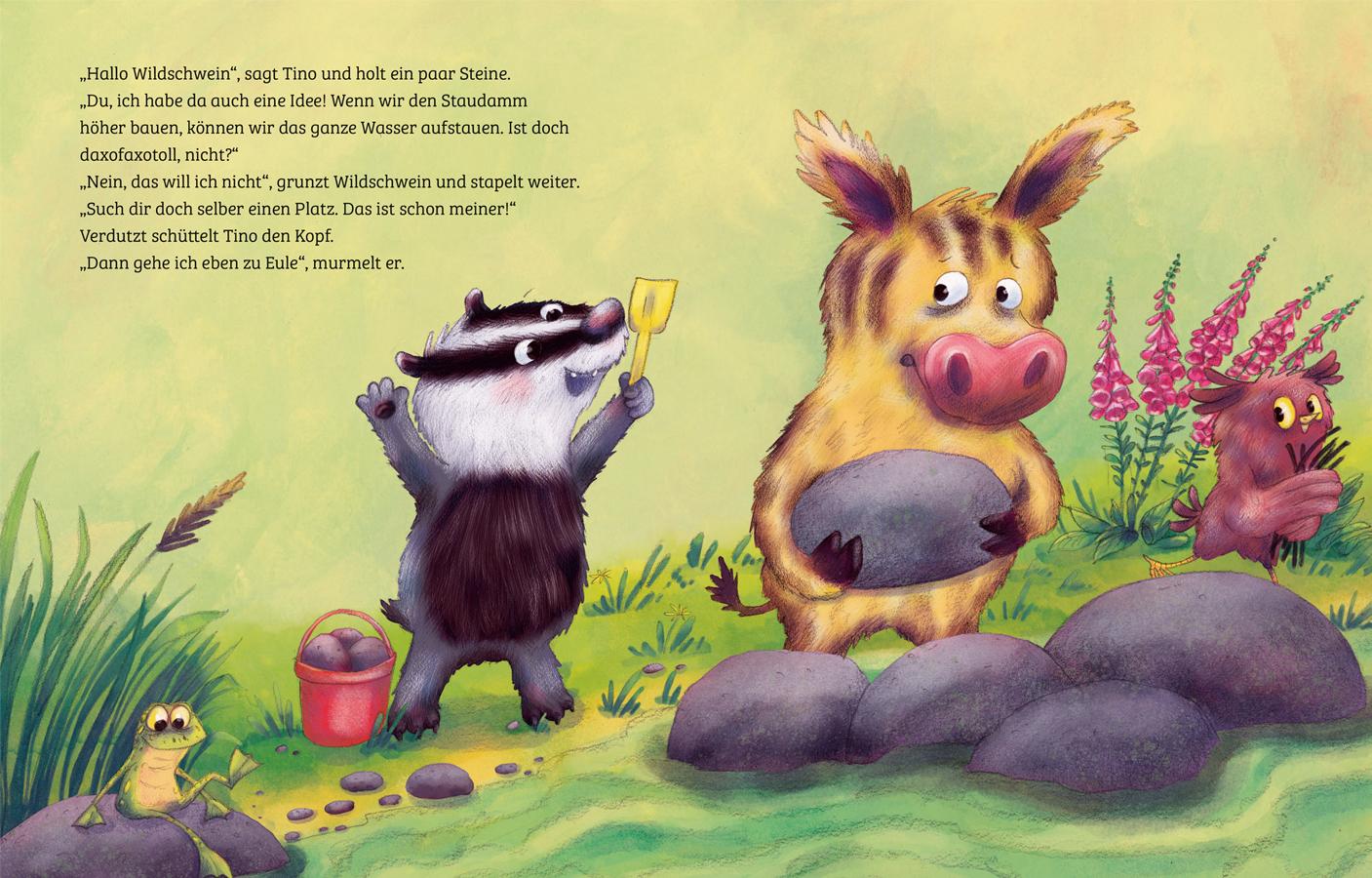 Beispielinhalt (Bild) Nino Dachs will mitspielen