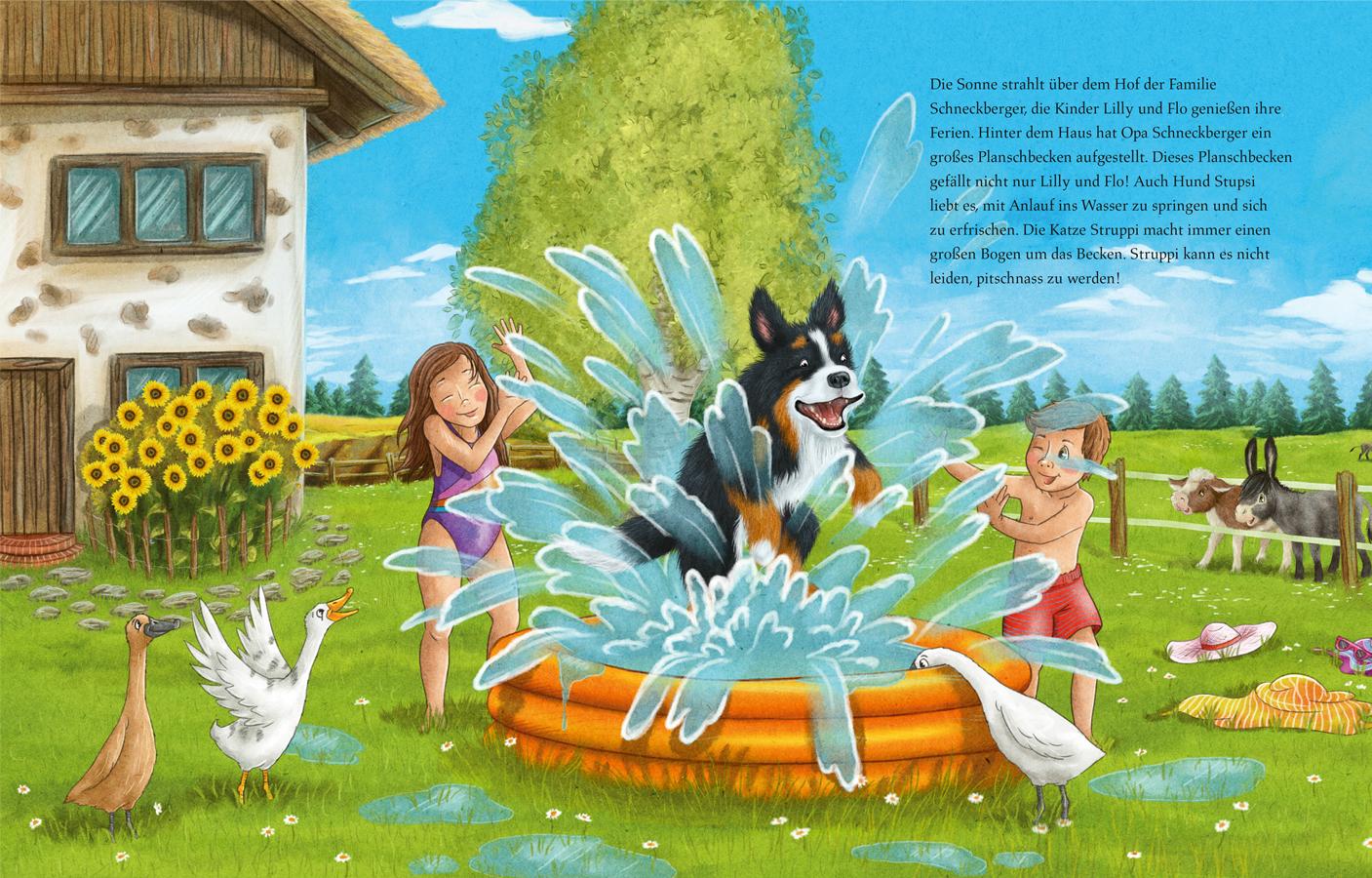 Beispielinhalt (Bild) Eselsommer