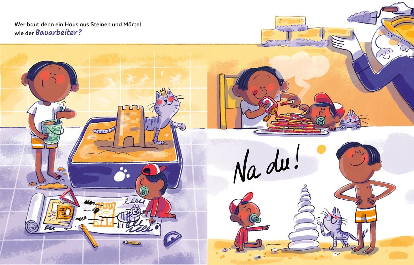 Beispielinhalt (Bild) Berufe und DU