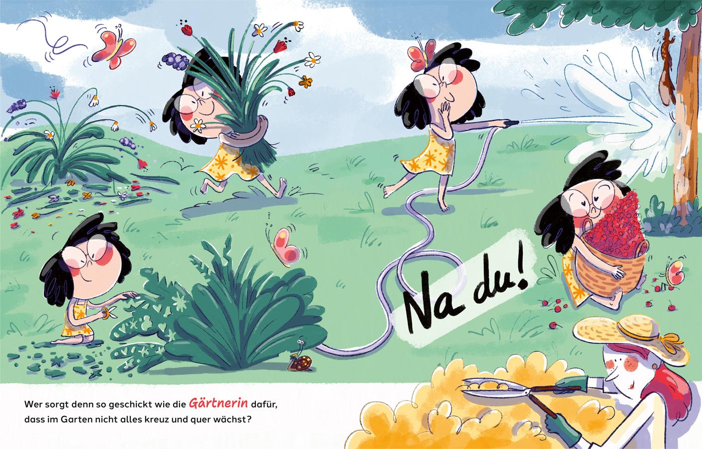 Beispielinhalt (Bild) Berufe und DU