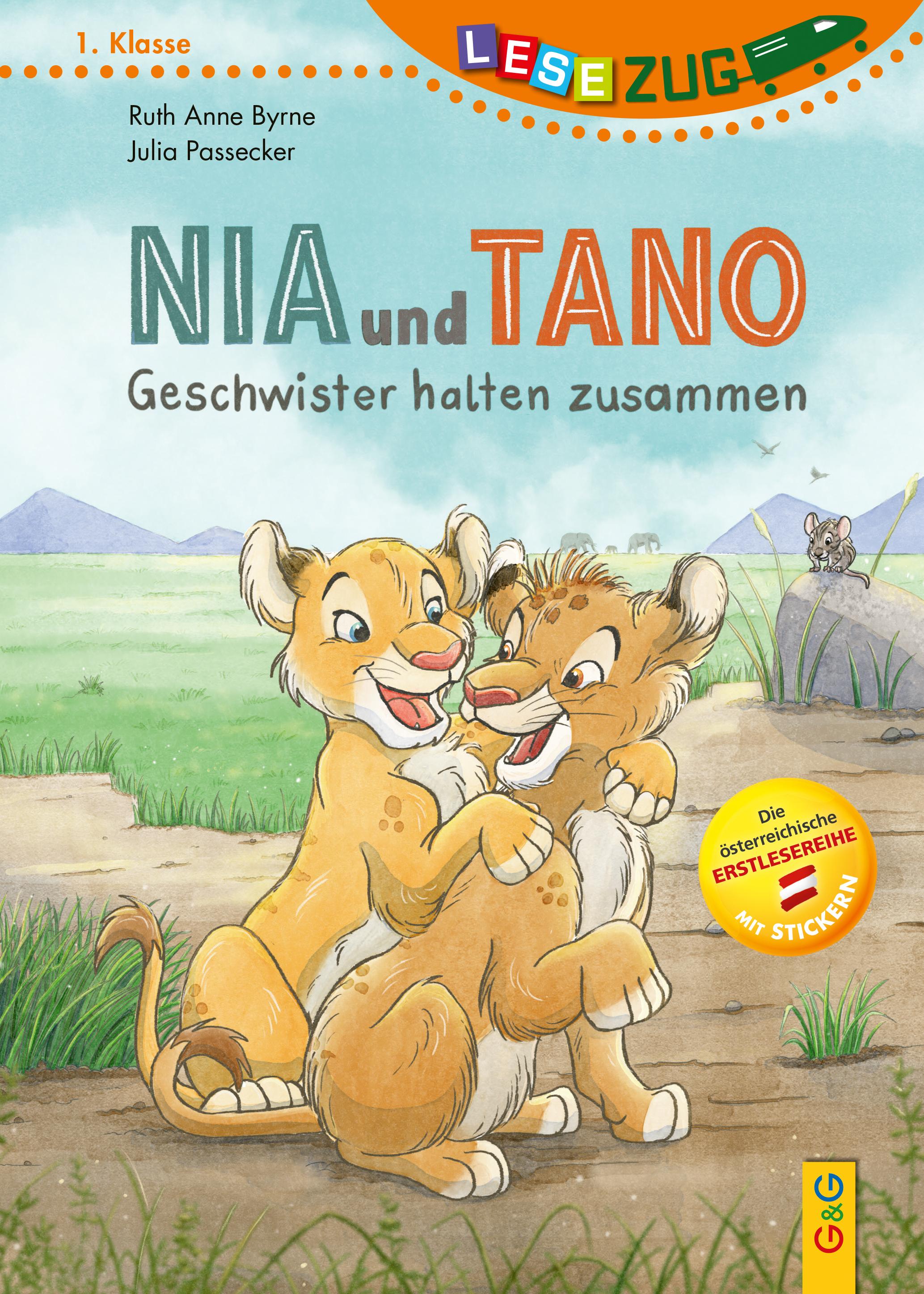 Vorderes Coverbild LESEZUG/1. Klasse: Nia und Tano - Geschwister halten zusammen!