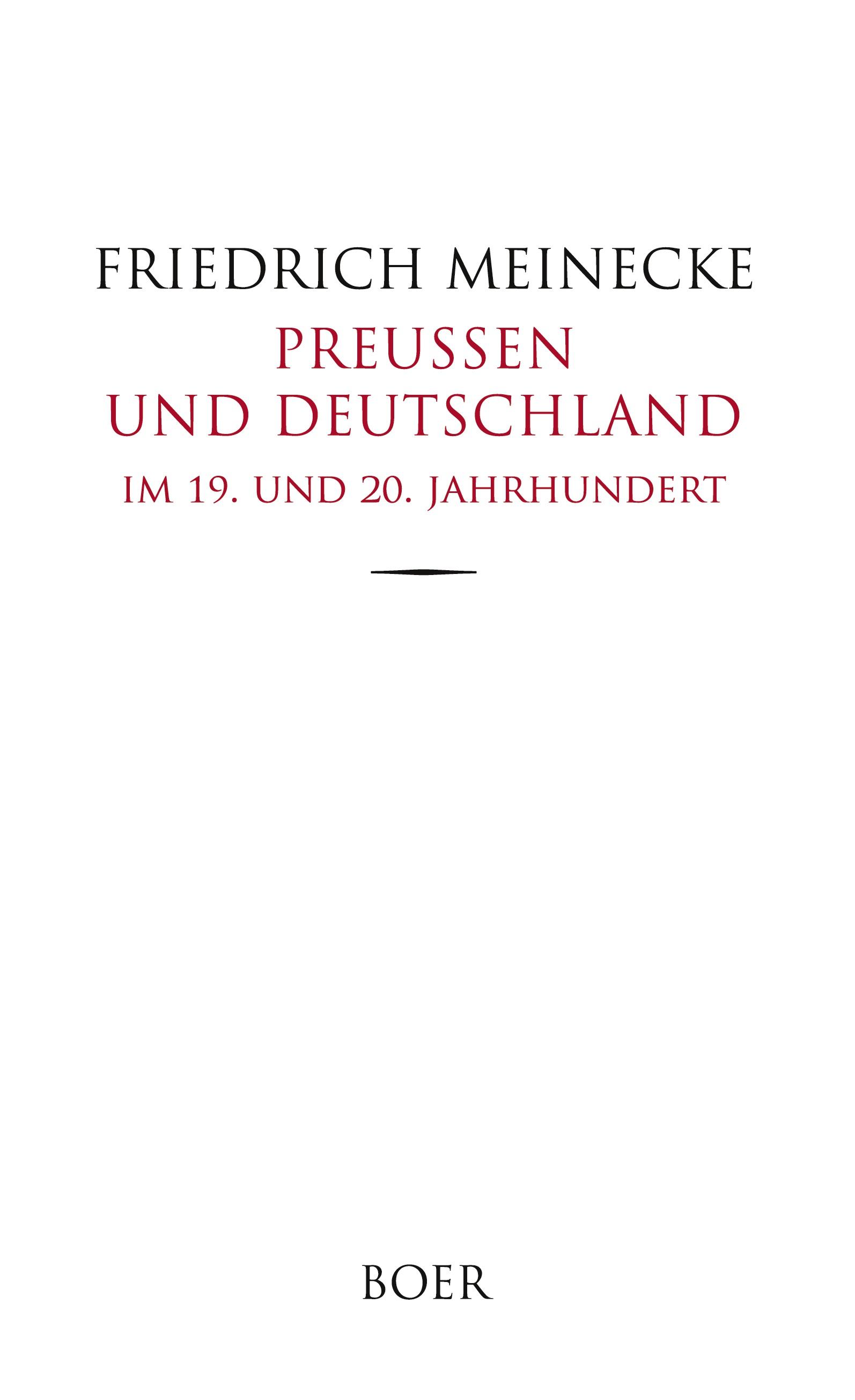 Vorderes Coverbild Preußen und Deutschland im 19. und 20. Jahrhundert
