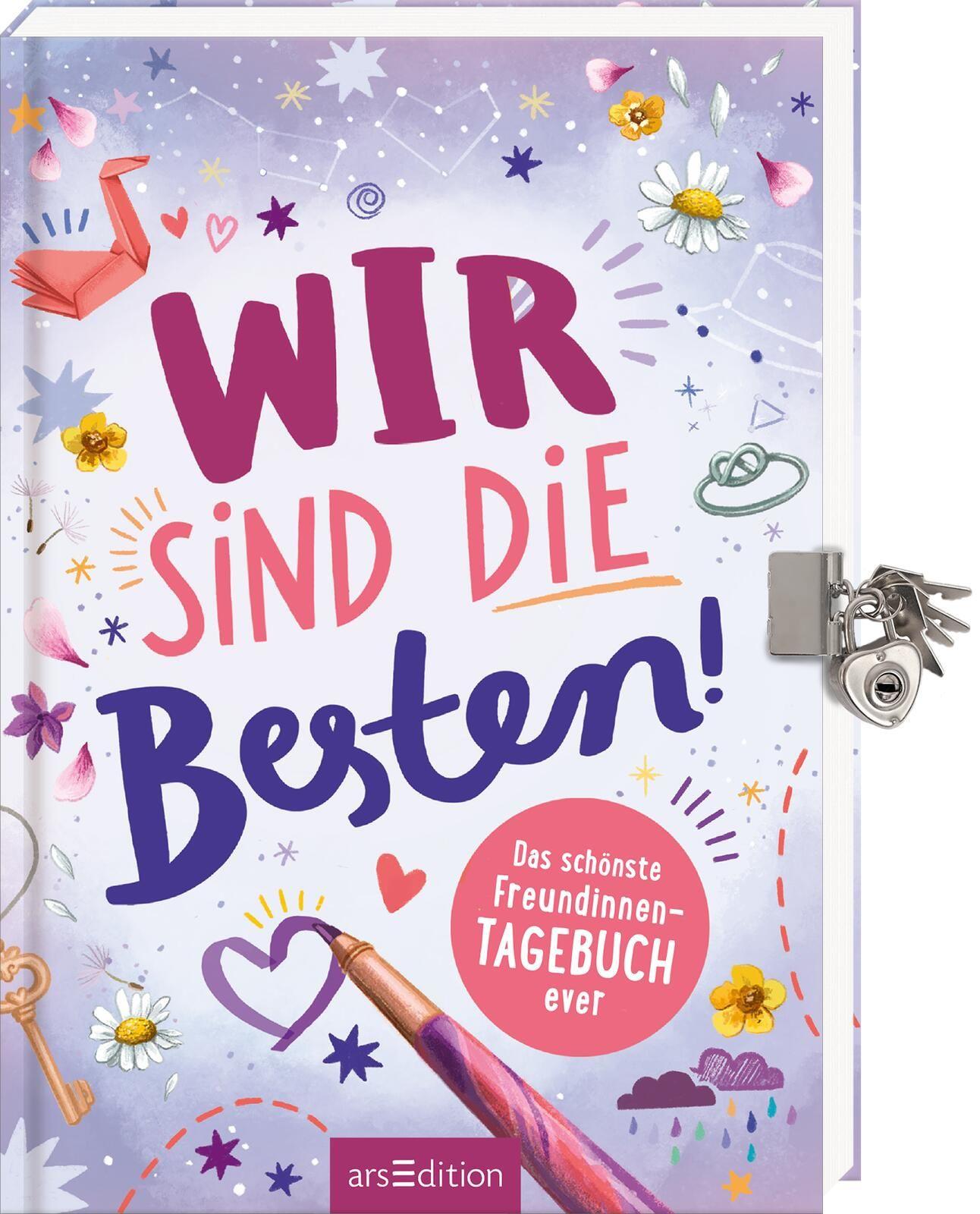 Vorderes Coverbild Wir sind die Besten! Das schönste Freundinnen-Tagebuch ever (PS: Du bist die Beste!)