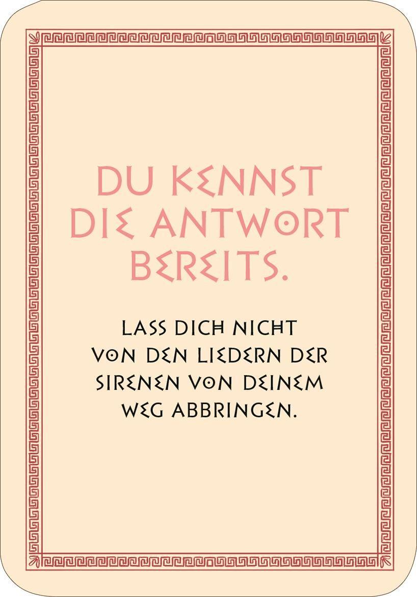 Beispielinhalt (Bild) Frag die Götter