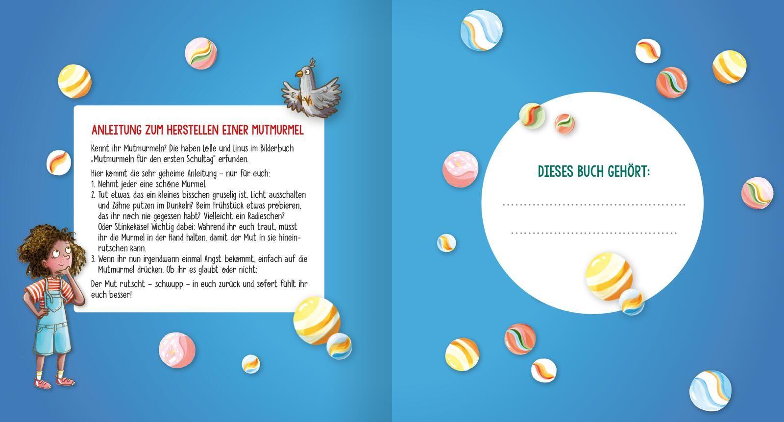 Beispielinhalt (Bild) Mein Freundebuch für die Schule