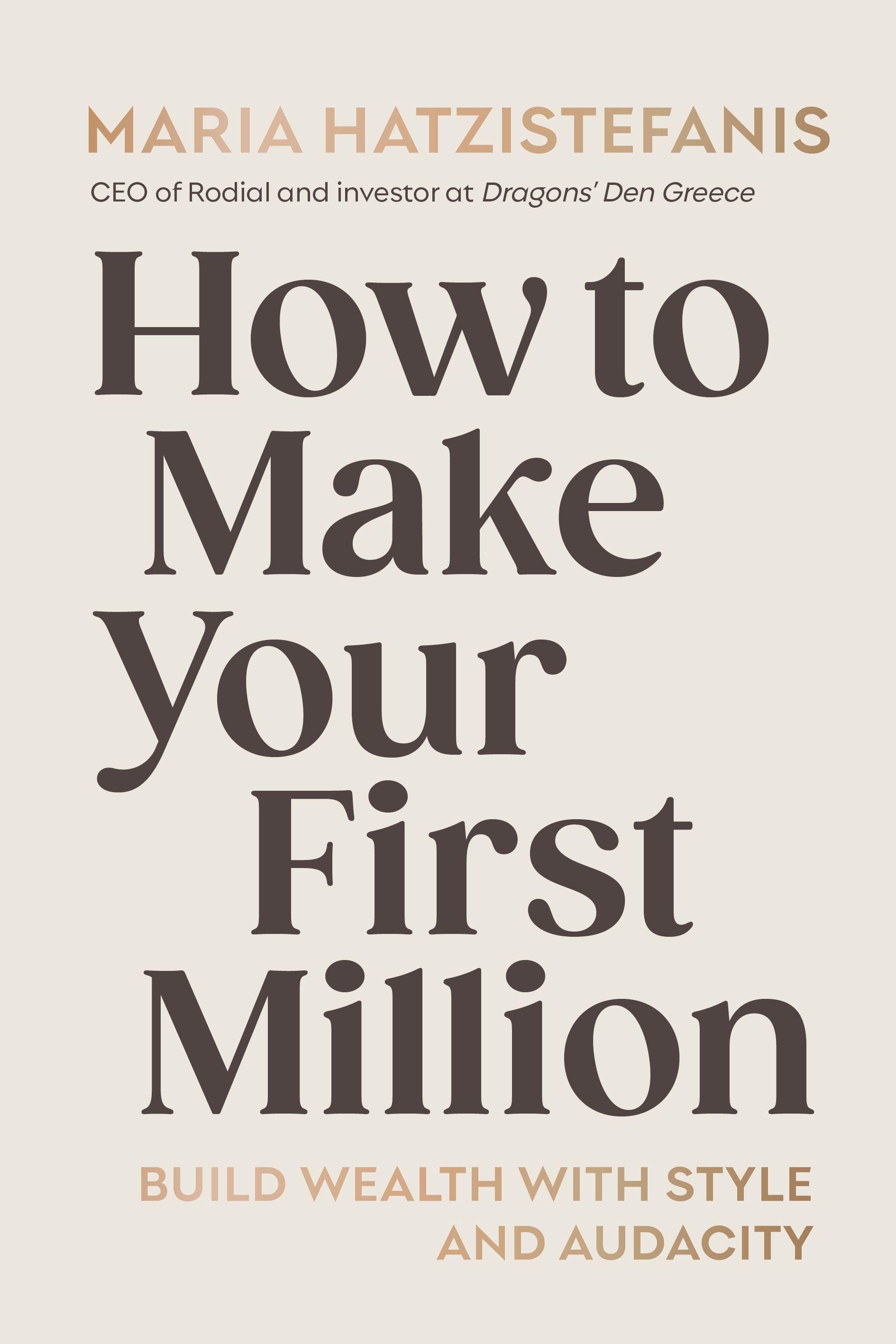 Vorderes Coverbild How to Make Your First Million