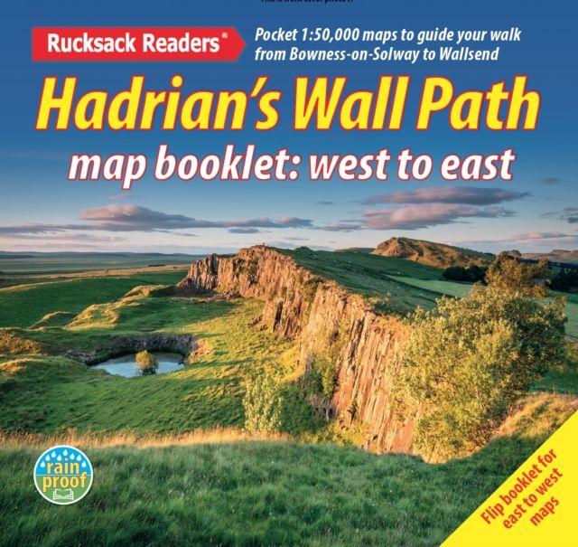 Vorderes Coverbild Hadrian's Wall Path map booklet
