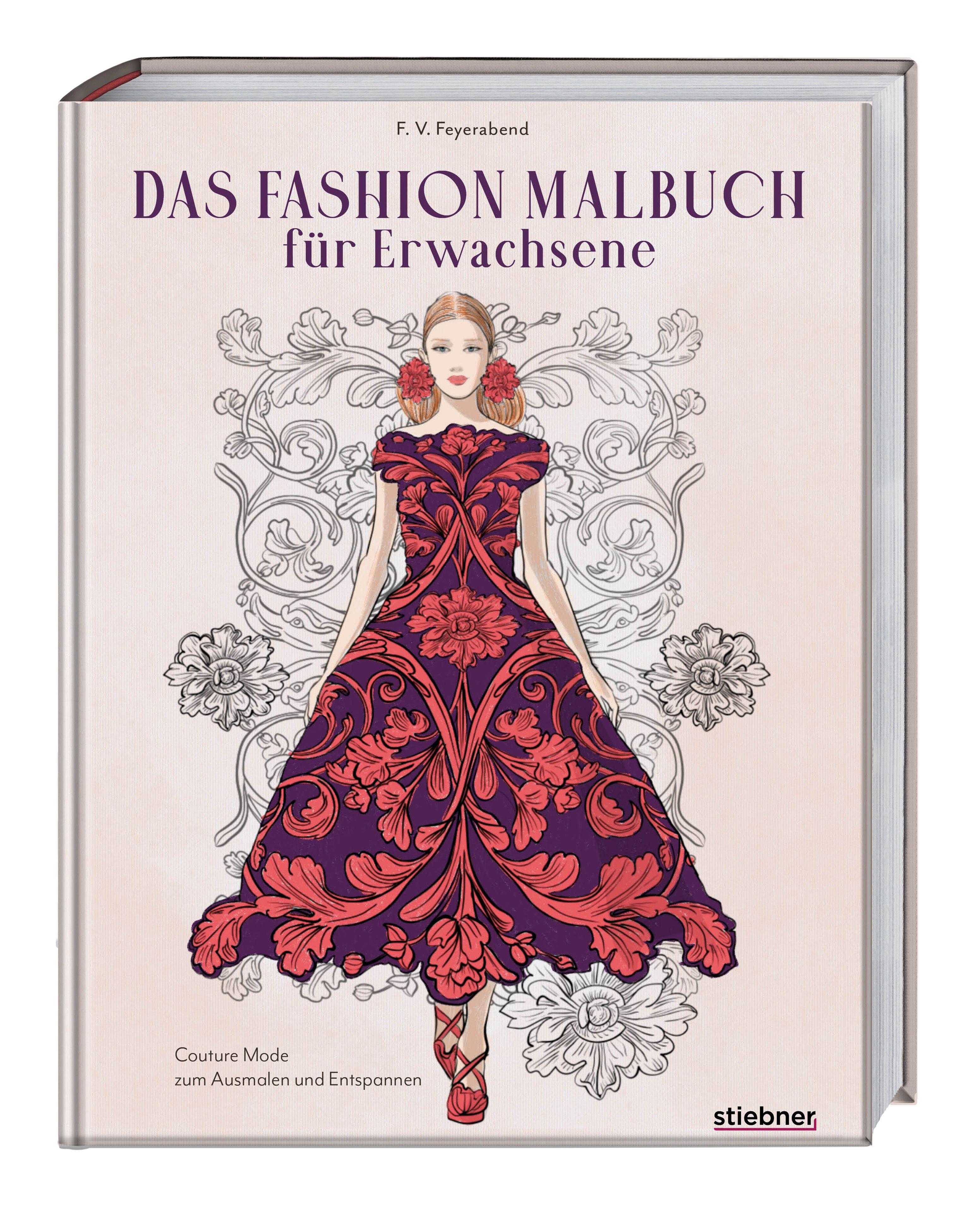 Vorderes Coverbild Das Fashion Malbuch für Erwachsene