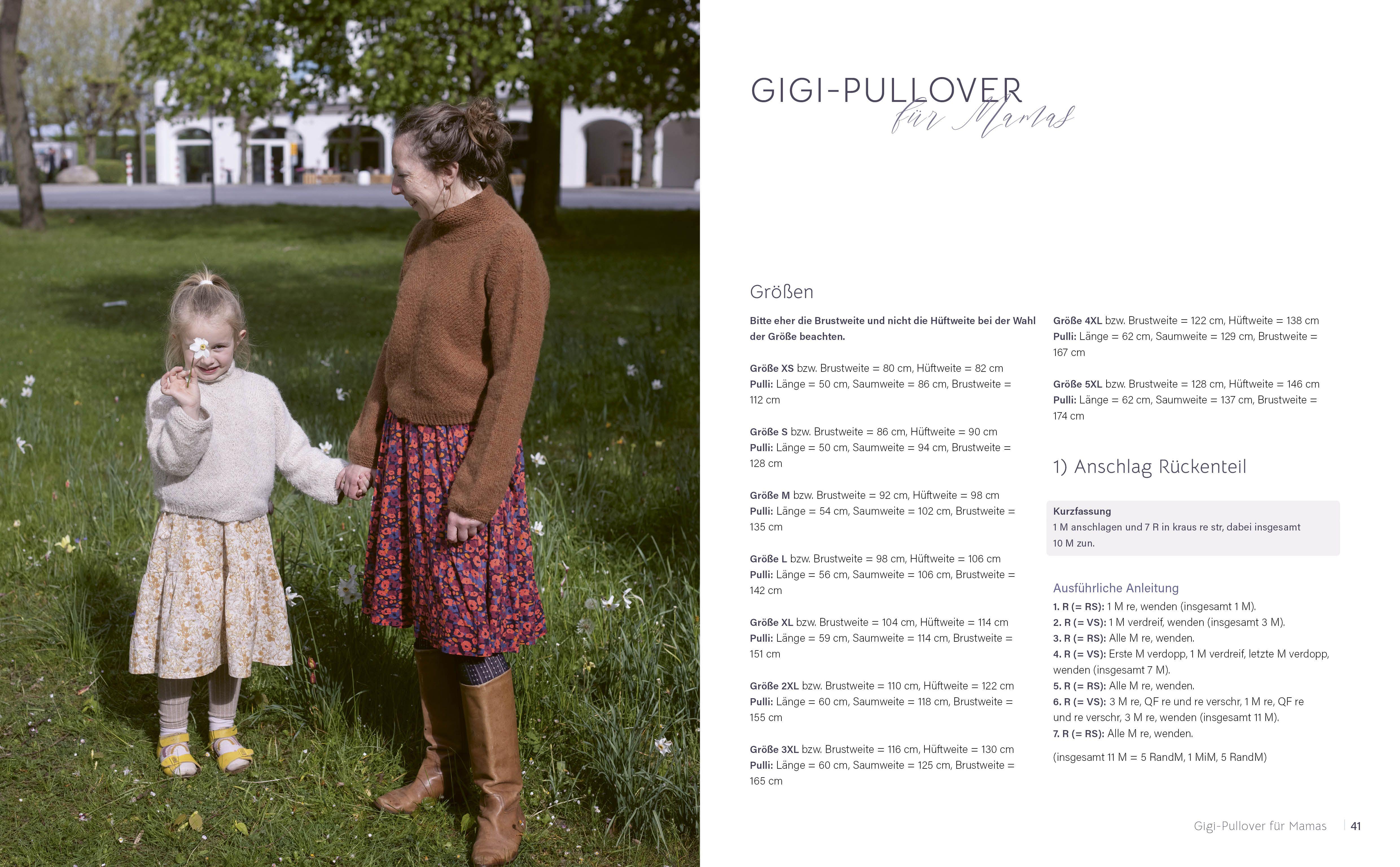 Beispielinhalt (Bild) Stricken ohne Naht Duo