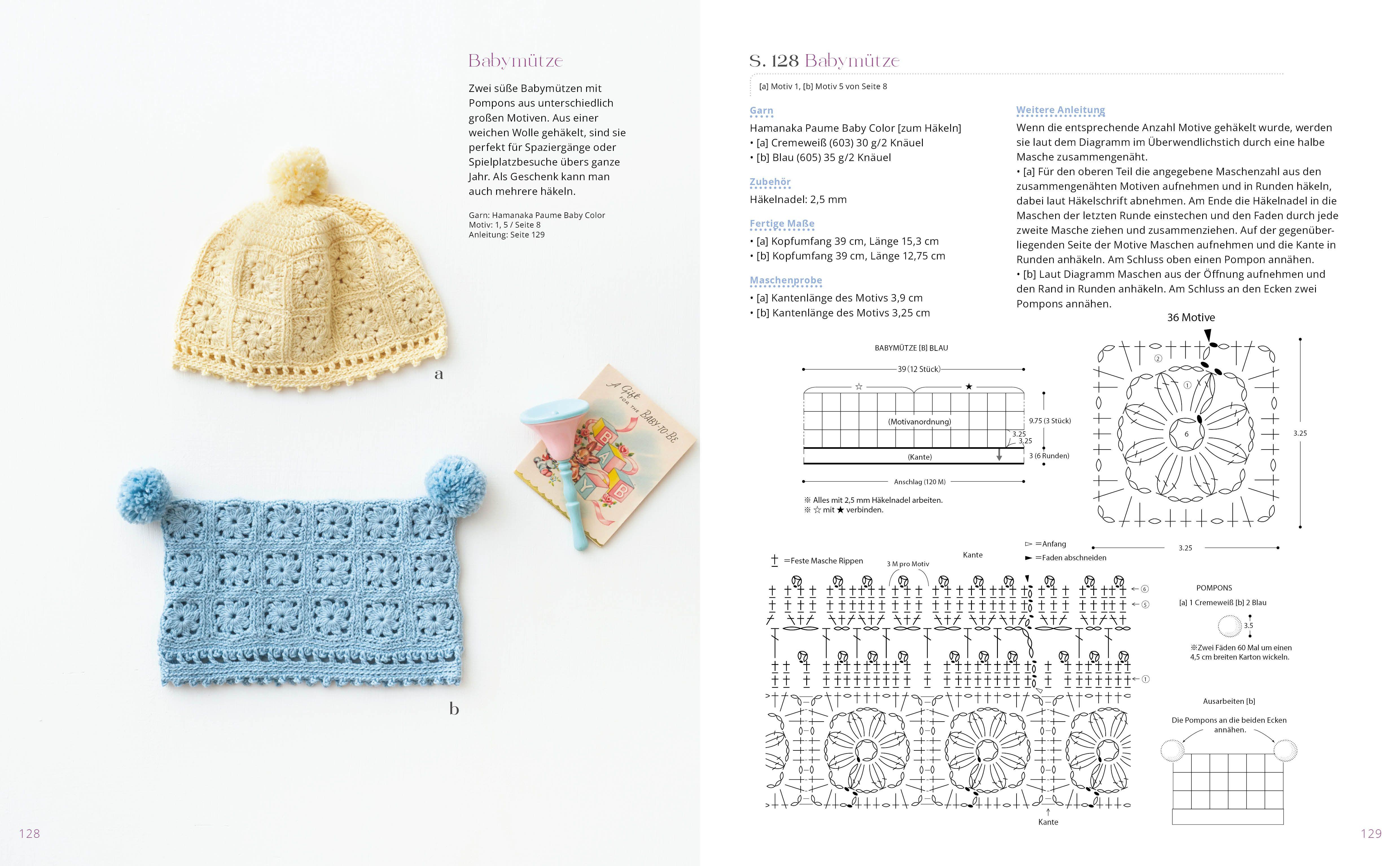 Beispielinhalt (Bild) 366 wunderschöne Häkelmuster