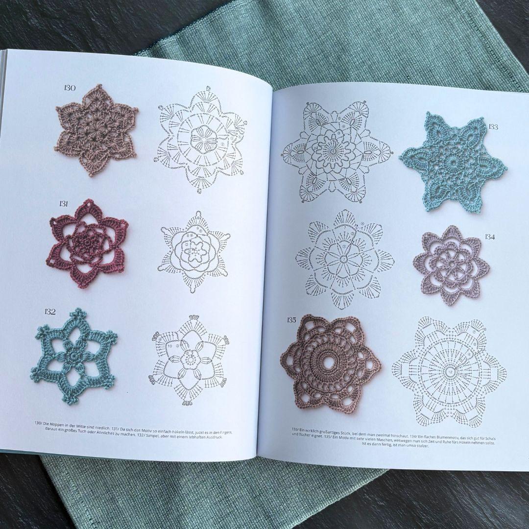 Beispielinhalt (Bild) 366 wunderschöne Häkelmuster