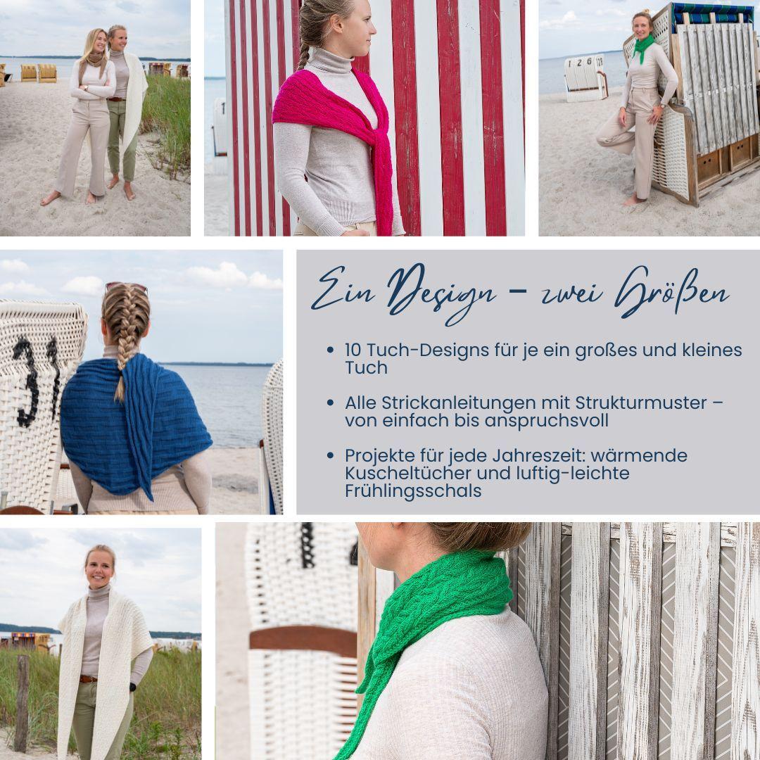 Beispielinhalt (Bild) Mini- und Maxitücher mit Struktur