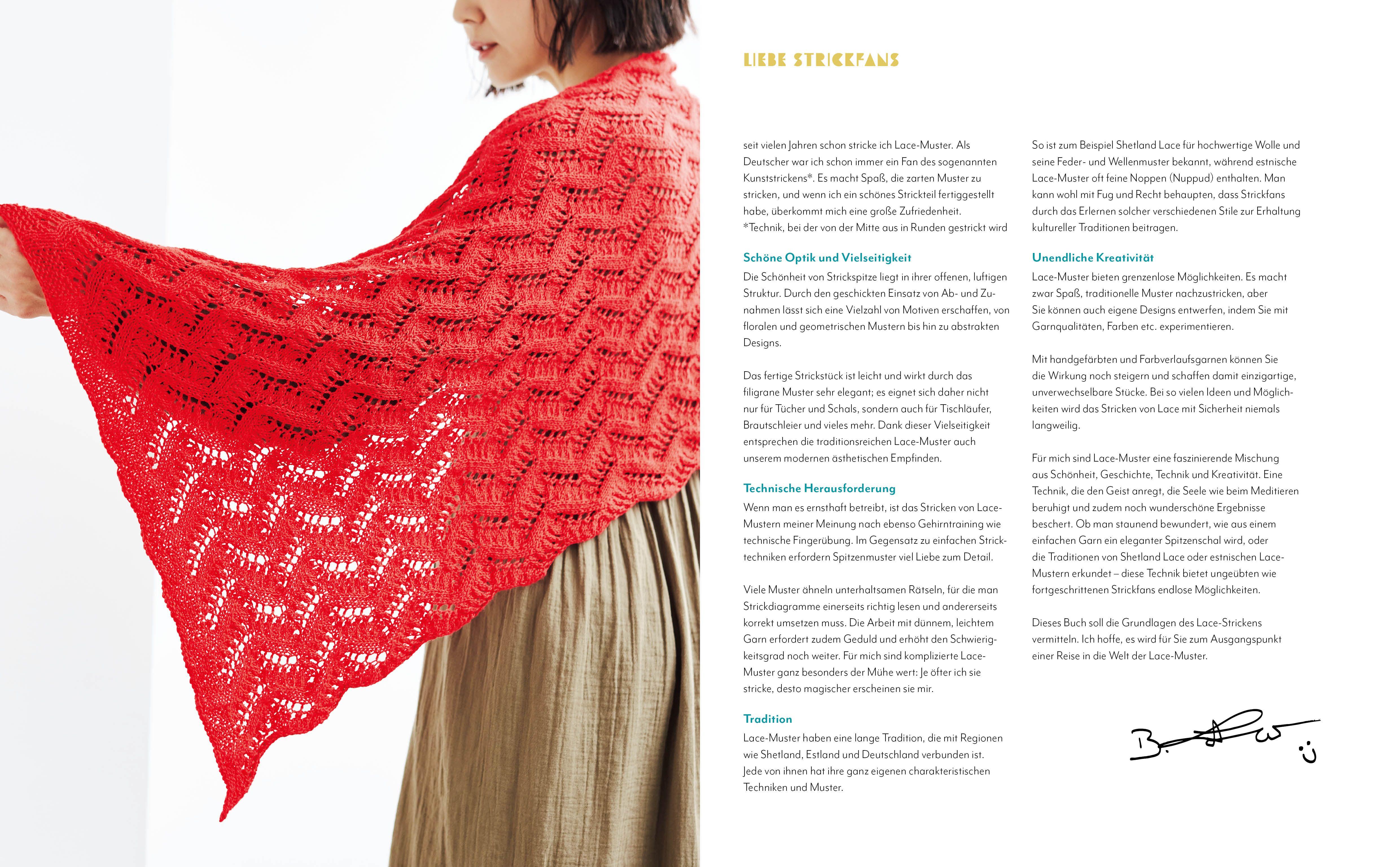 Beispielinhalt (Bild) Lace stricken mit Bernd Kestler