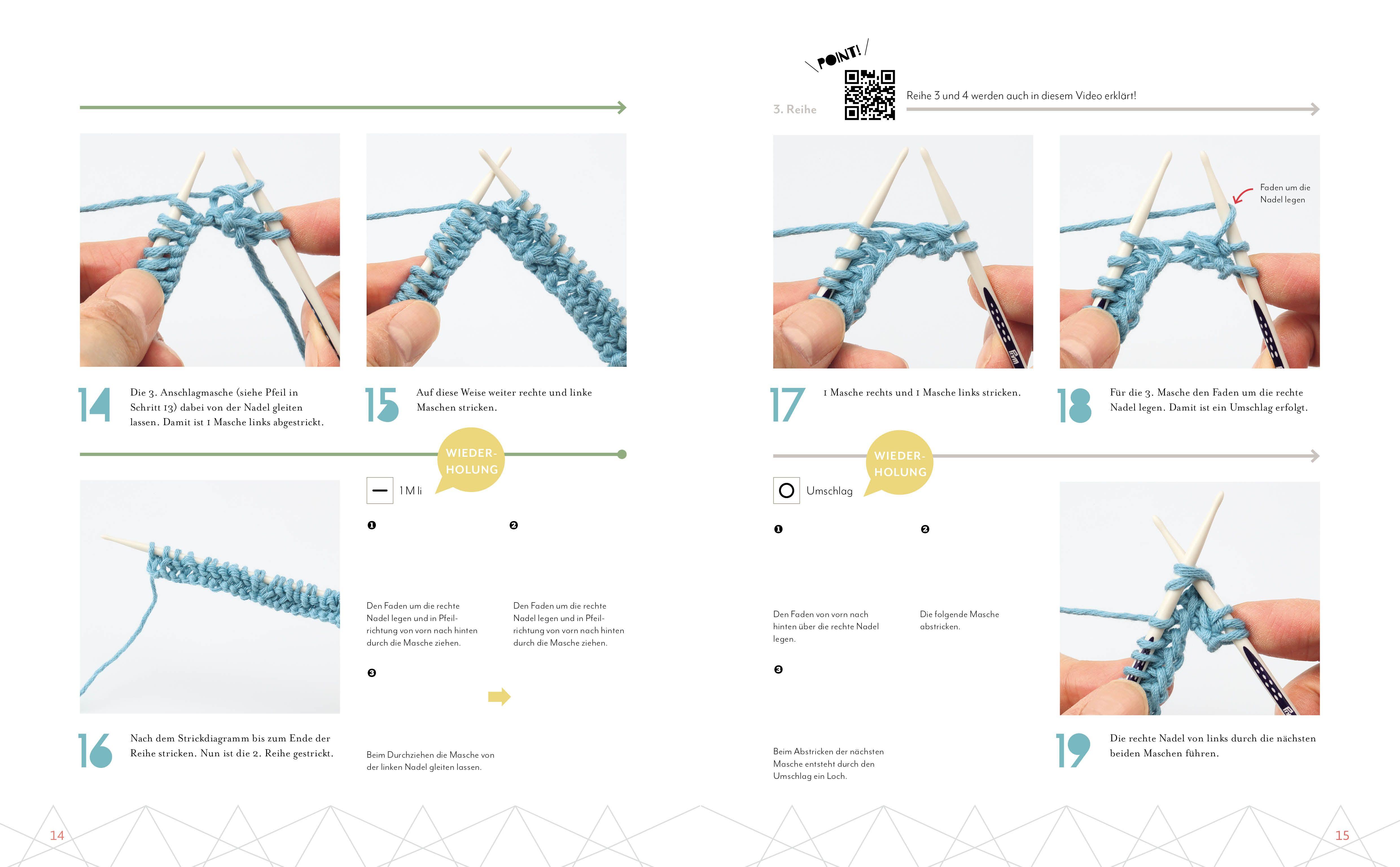 Beispielinhalt (Bild) Lace stricken mit Bernd Kestler