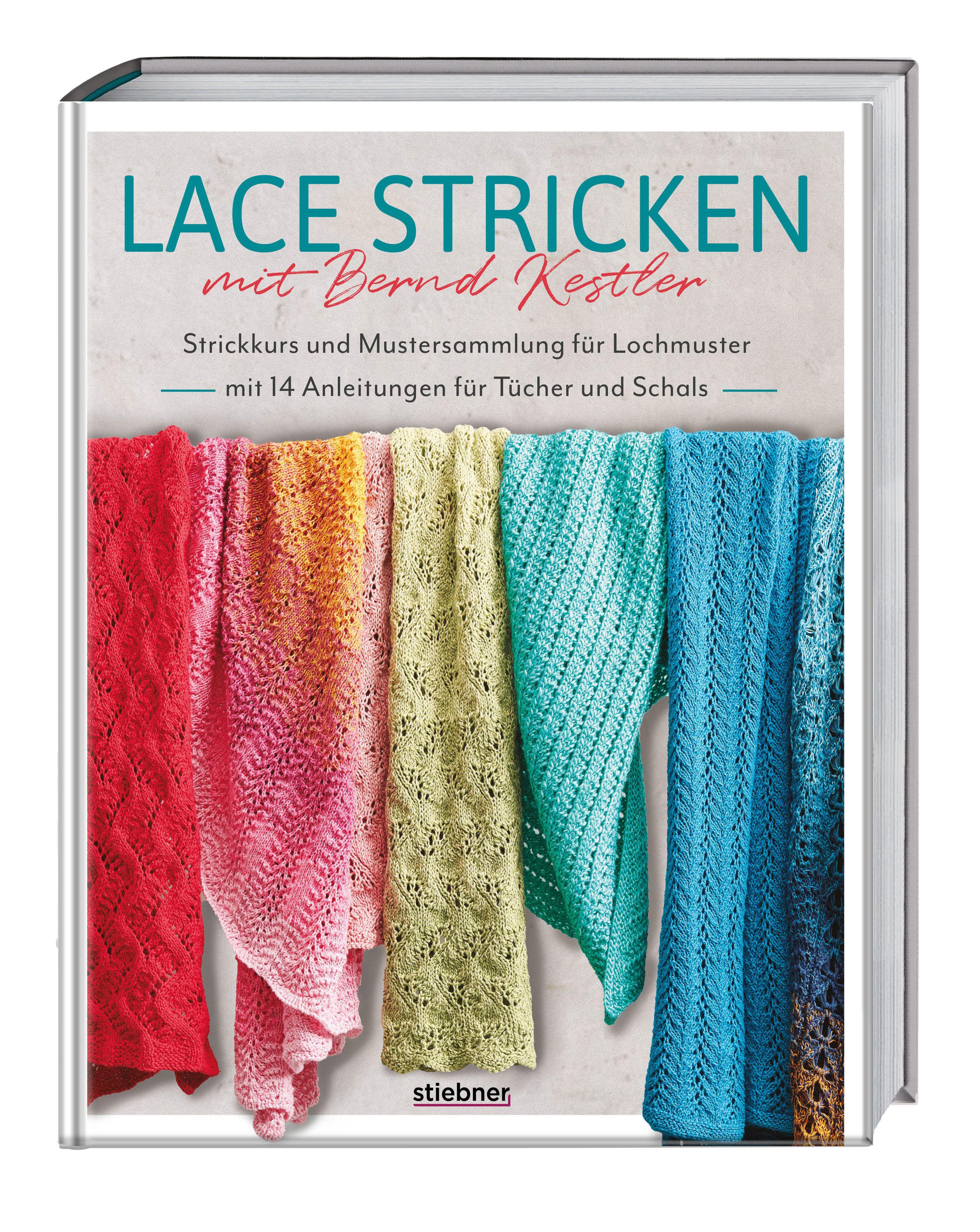 Vorderes Coverbild Lace stricken mit Bernd Kestler