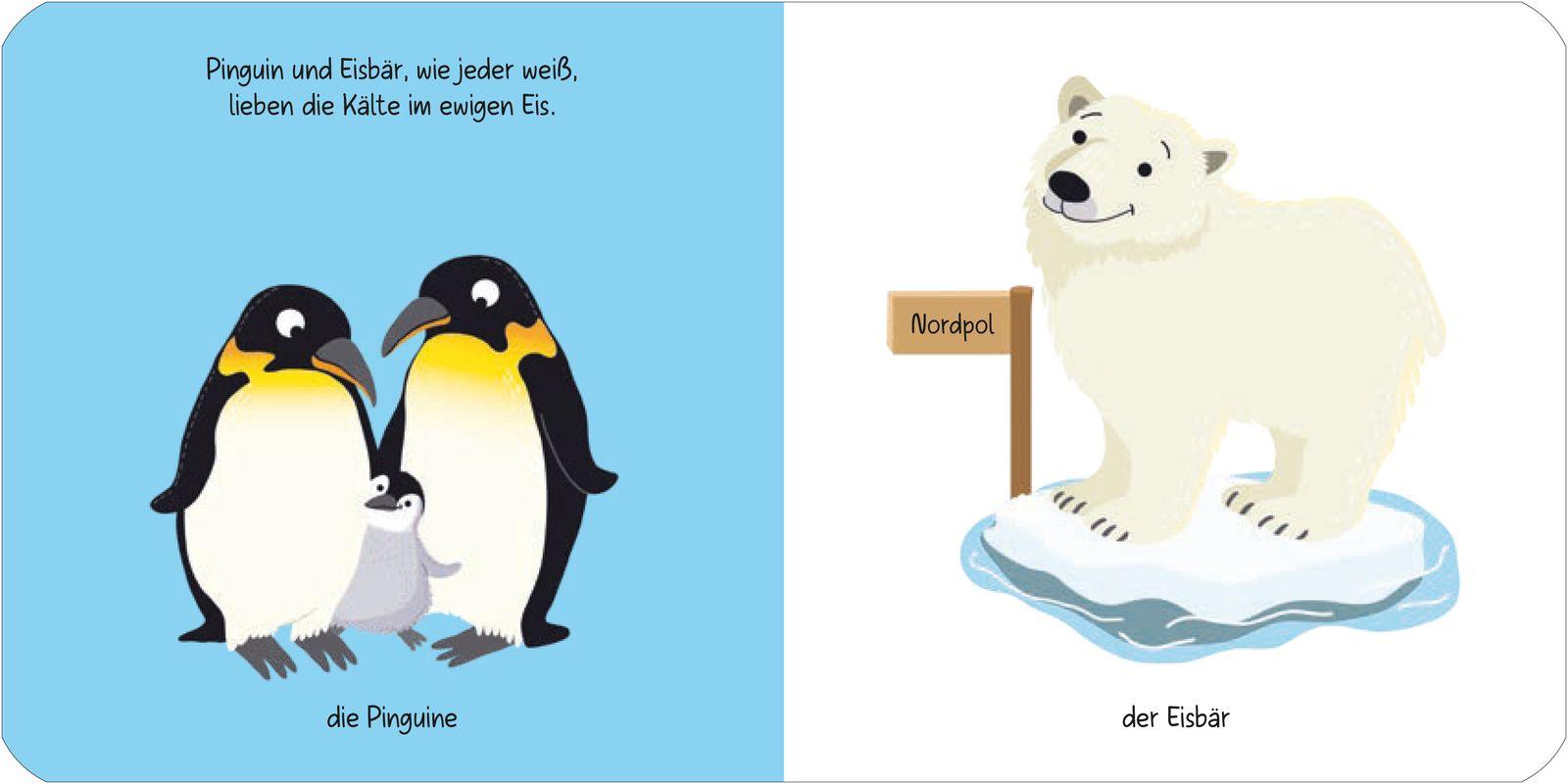 Beispielinhalt (Bild) Kennst du das? Babys erstes Bildwörterbuch. Jeden Tag ein neues Tier