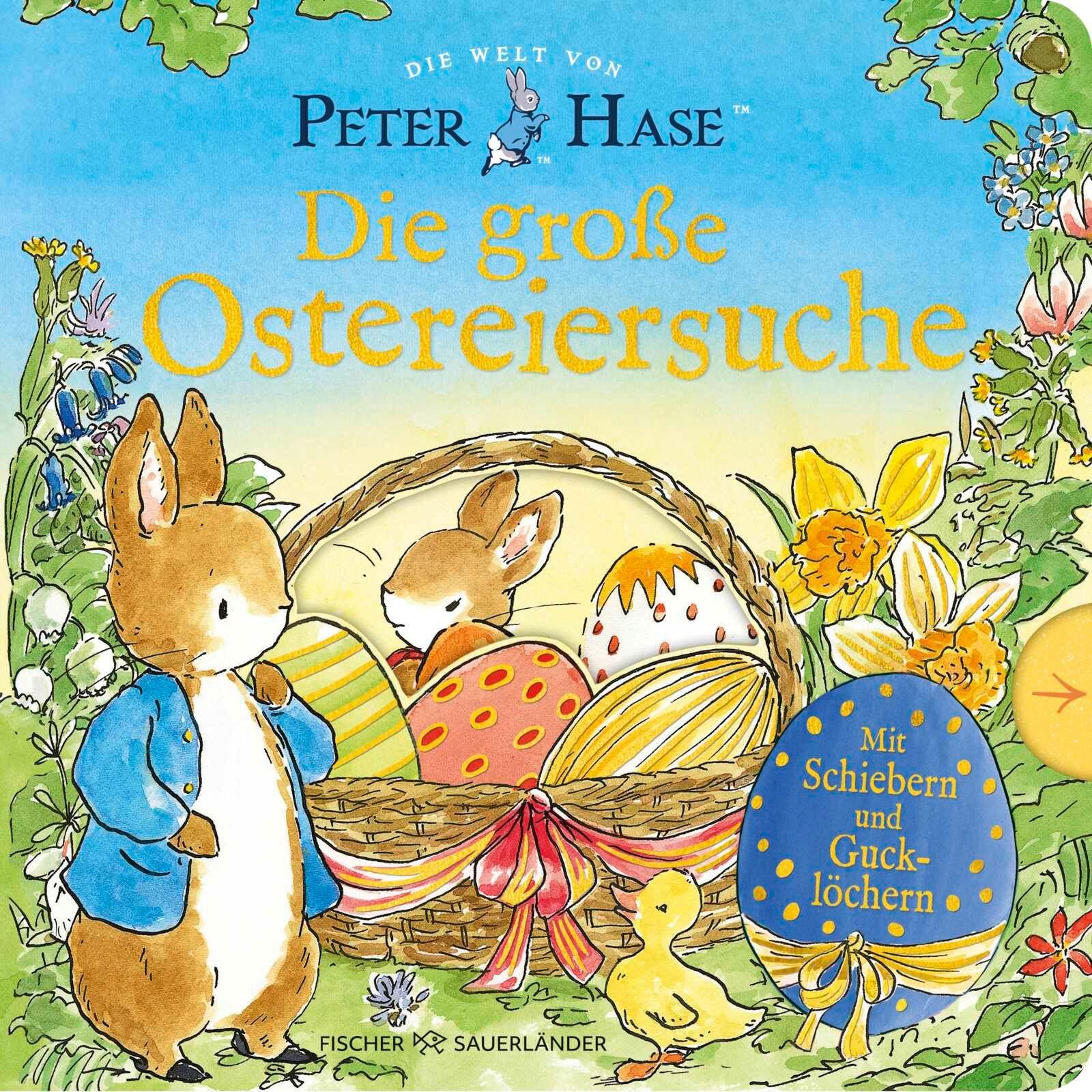 Vorderes Coverbild Die Welt von Peter Hase Die große Ostereiersuche