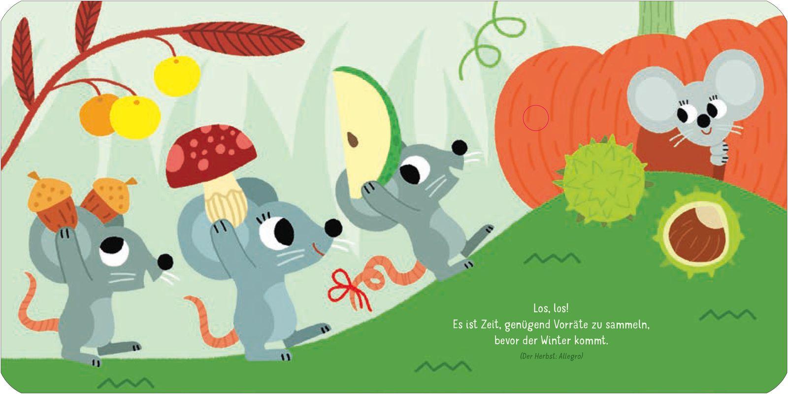 Beispielinhalt (Bild) Hörst du "Die vier Jahreszeiten"?