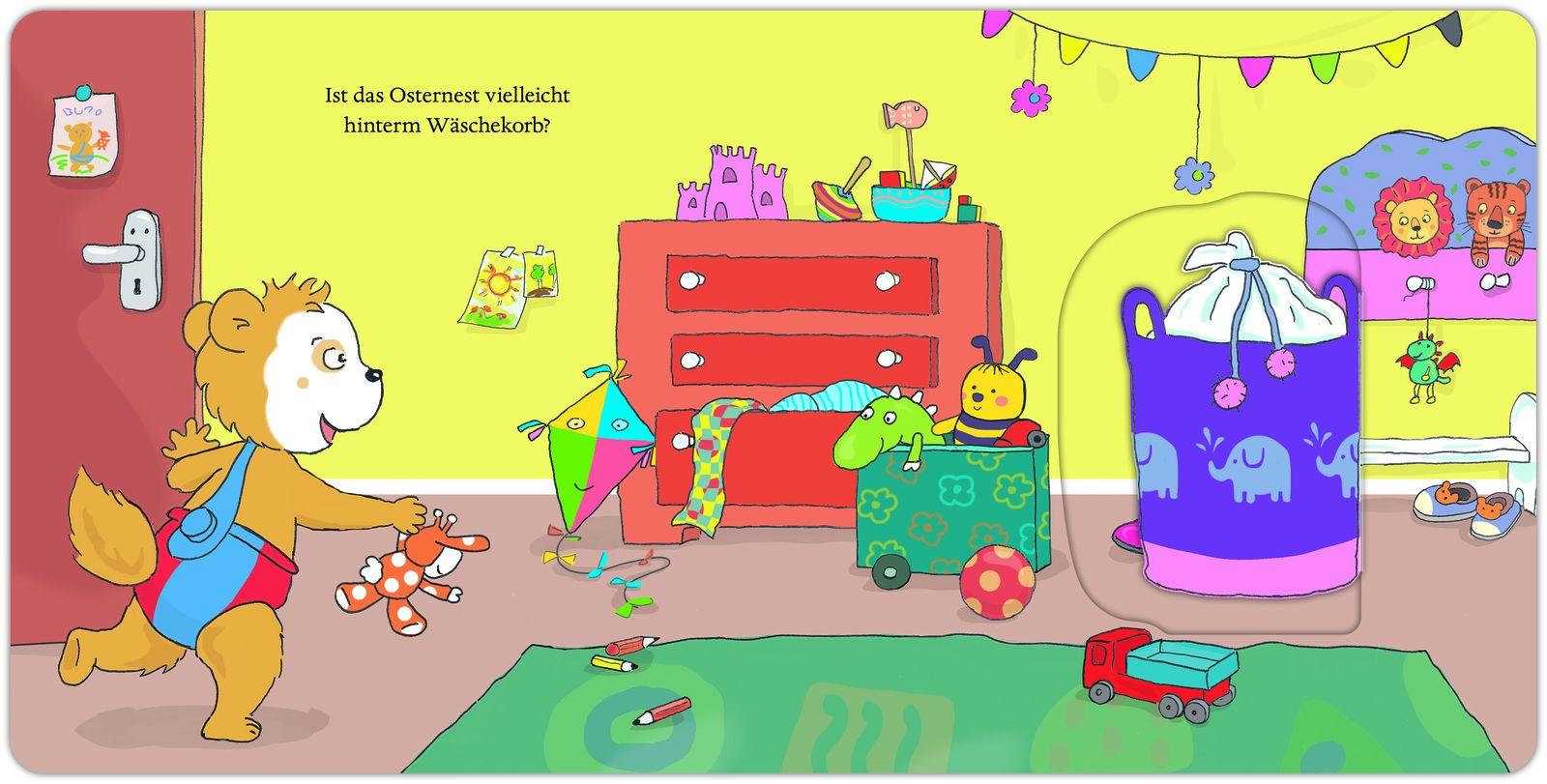 Beispielinhalt (Bild) Frohe Ostern, Bobo Siebenschläfer!