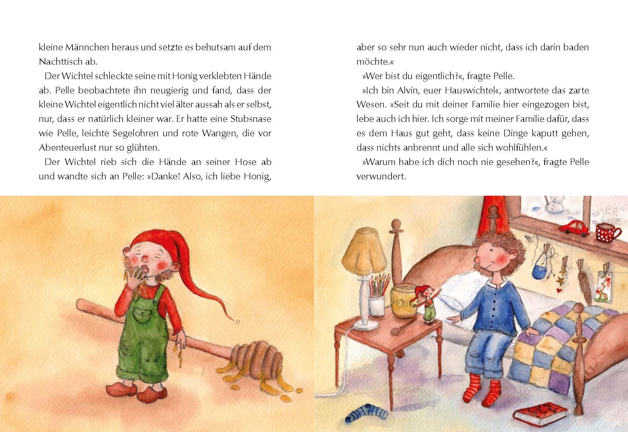 Beispielinhalt (Bild) Pelle und die Wichteltür