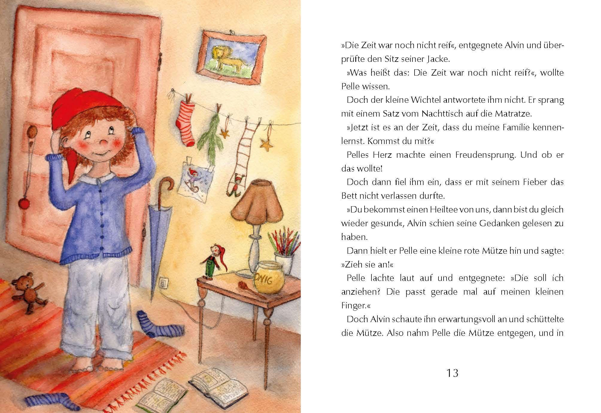 Beispielinhalt (Bild) Pelle und die Wichteltür