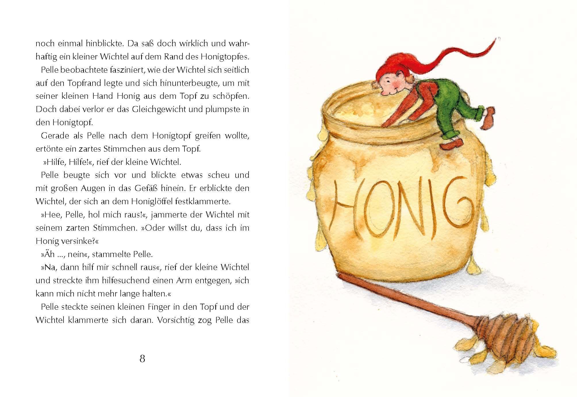 Beispielinhalt (Bild) Pelle und die Wichteltür