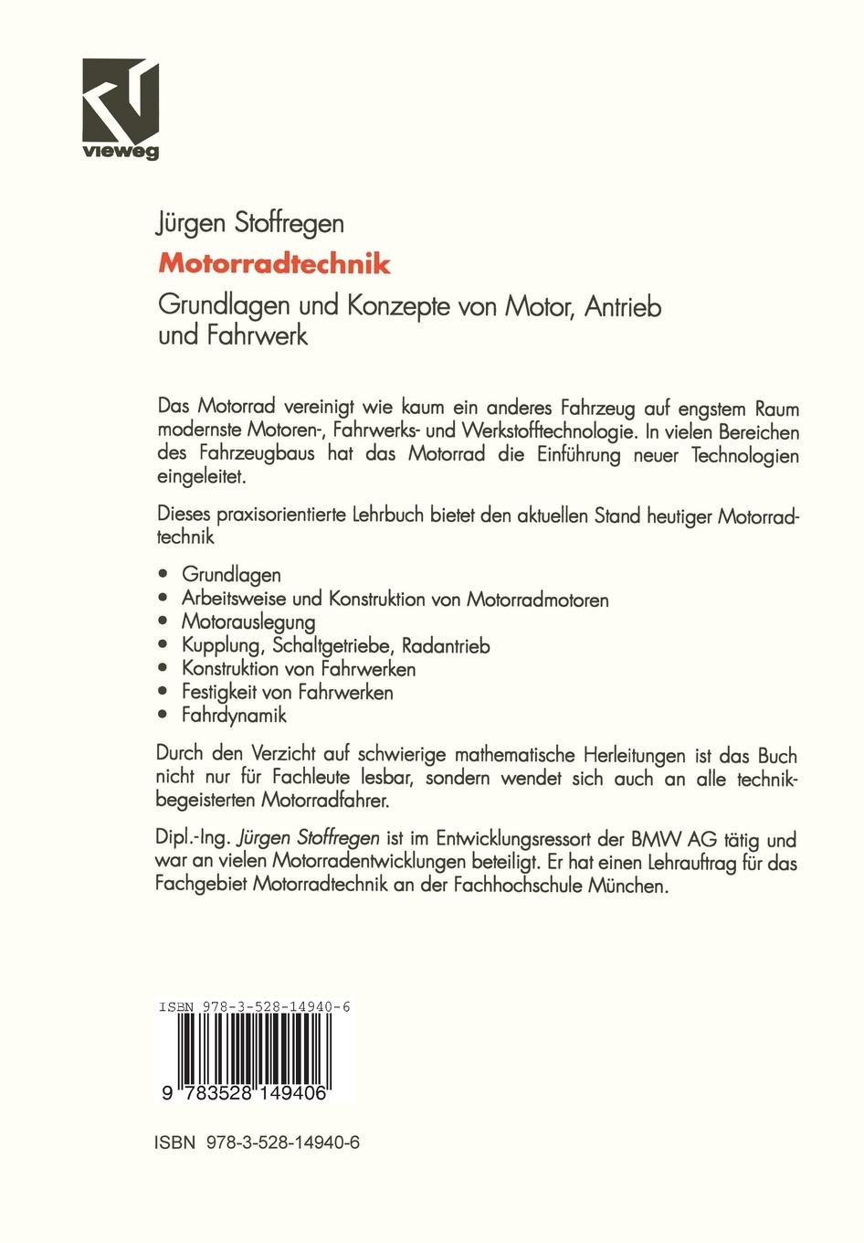 Rückseitencover Motorradtechnik