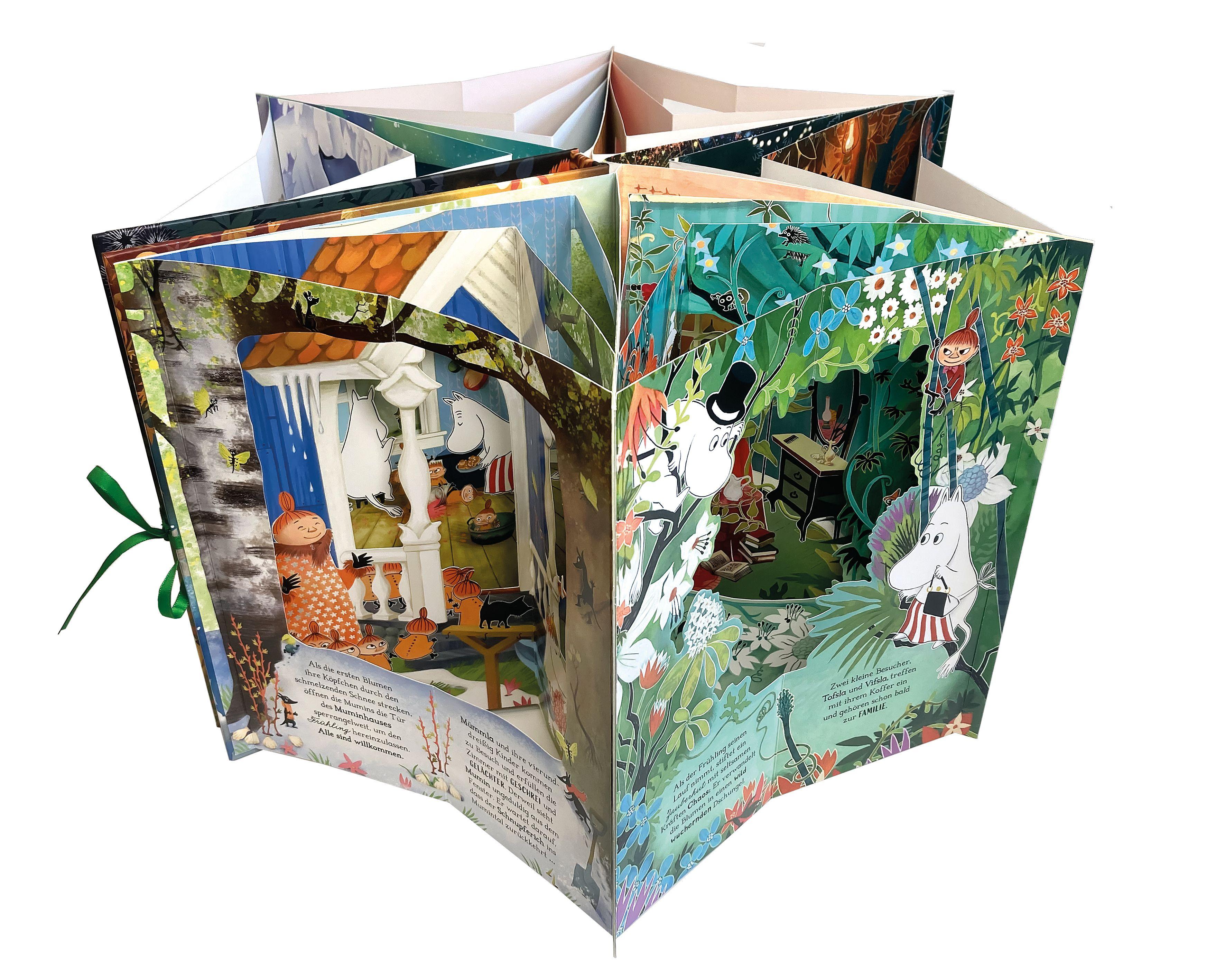 Beispielinhalt (Bild) Ein Jahr im Muminhaus