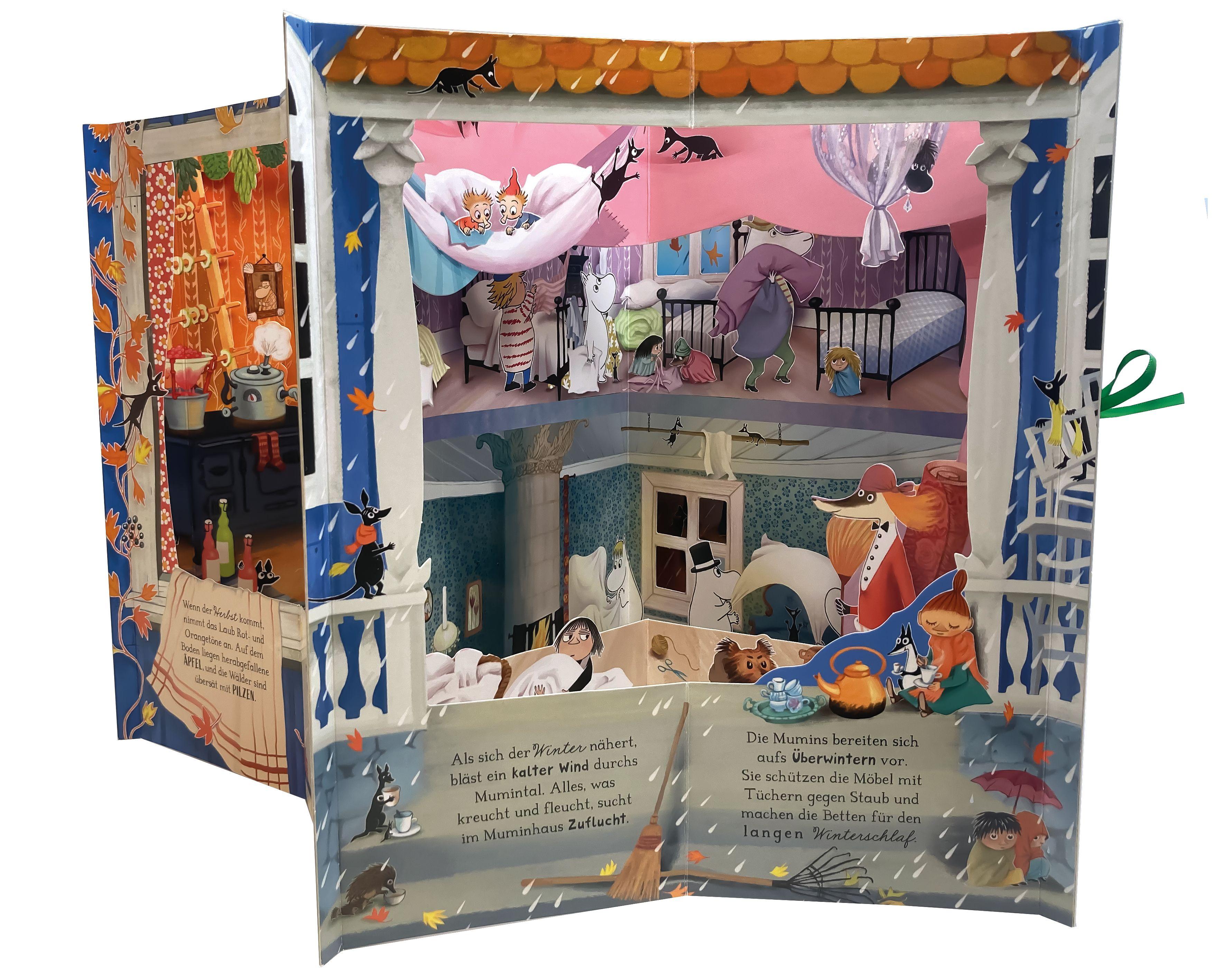 Beispielinhalt (Bild) Ein Jahr im Muminhaus