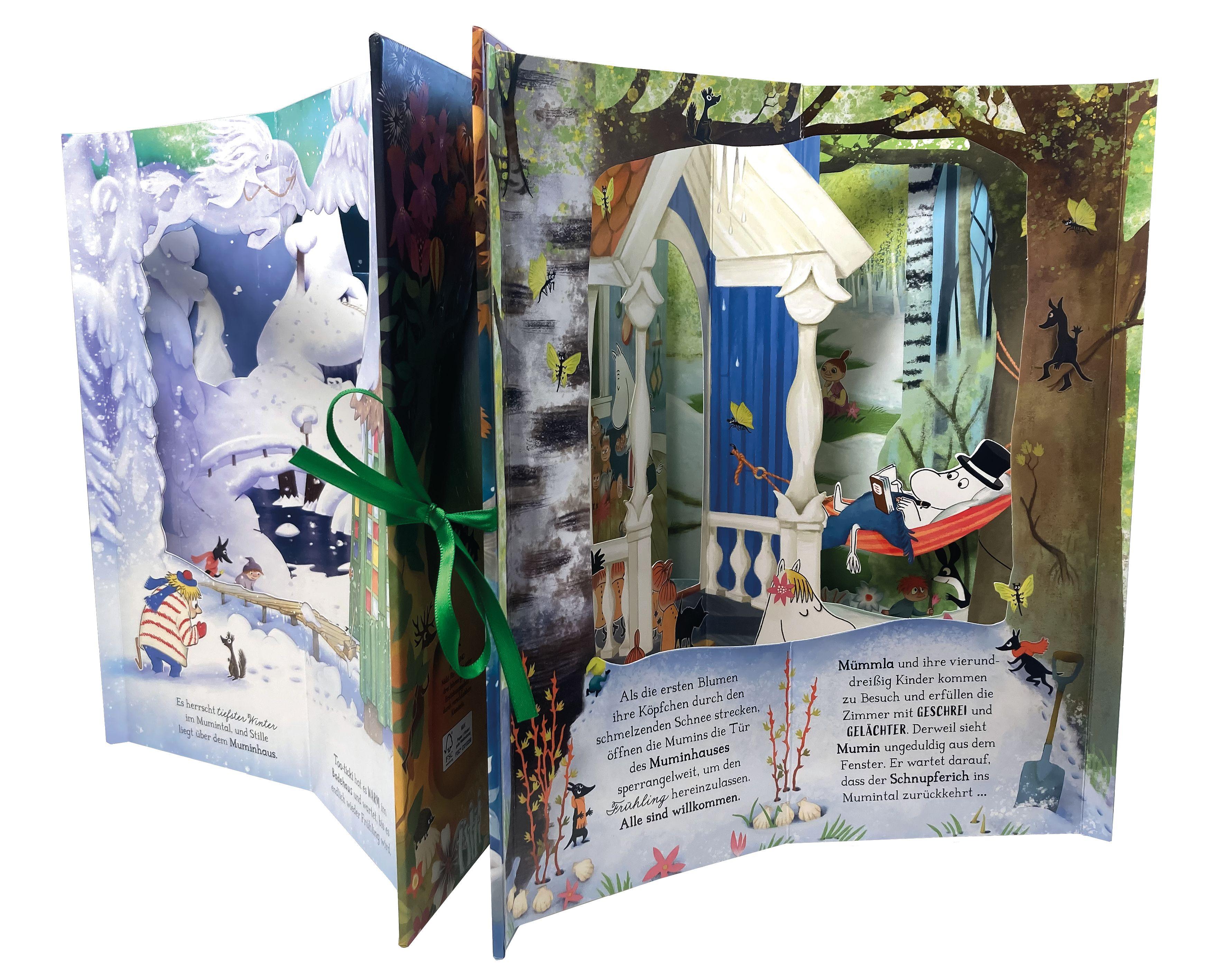 Beispielinhalt (Bild) Ein Jahr im Muminhaus