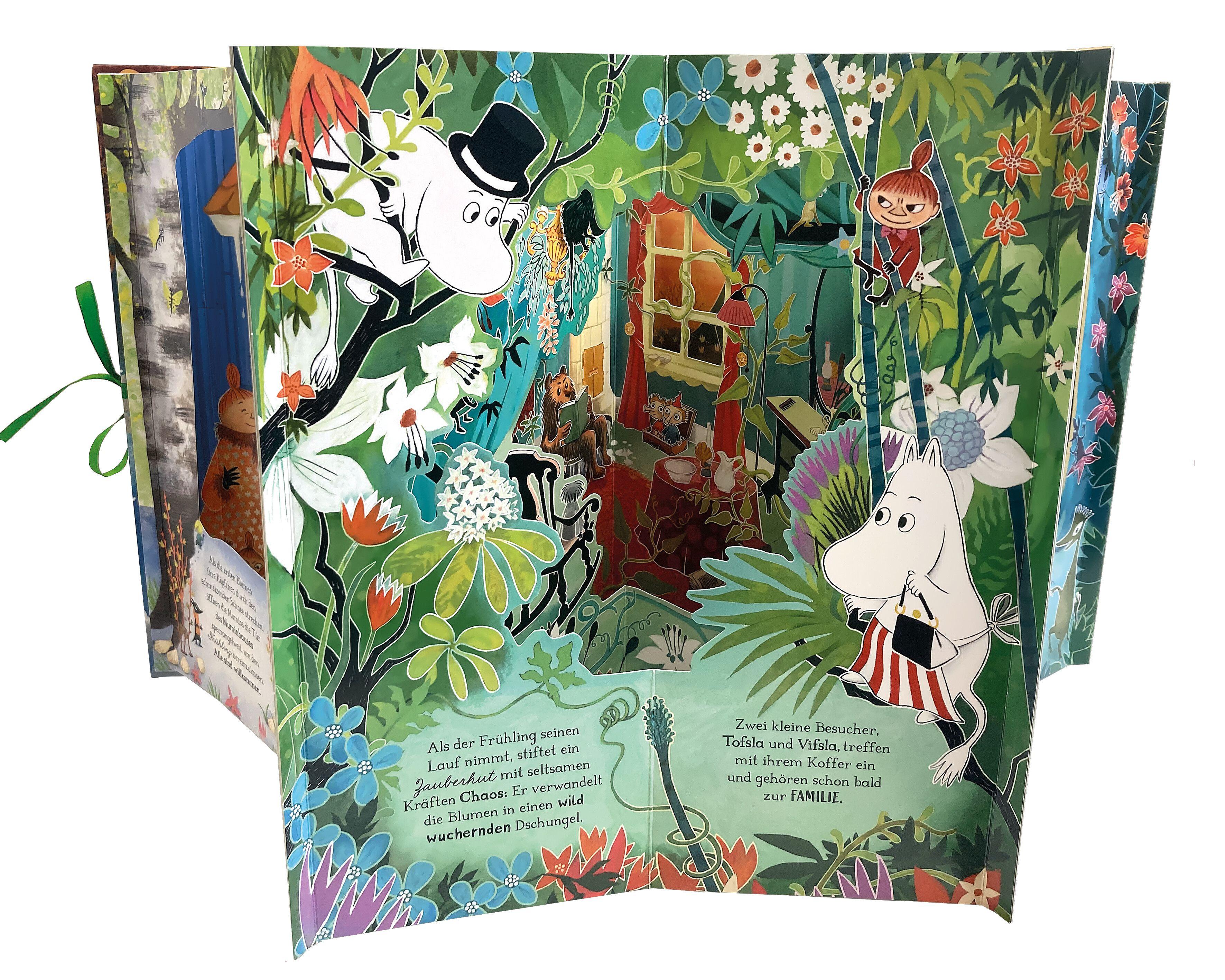 Beispielinhalt (Bild) Ein Jahr im Muminhaus