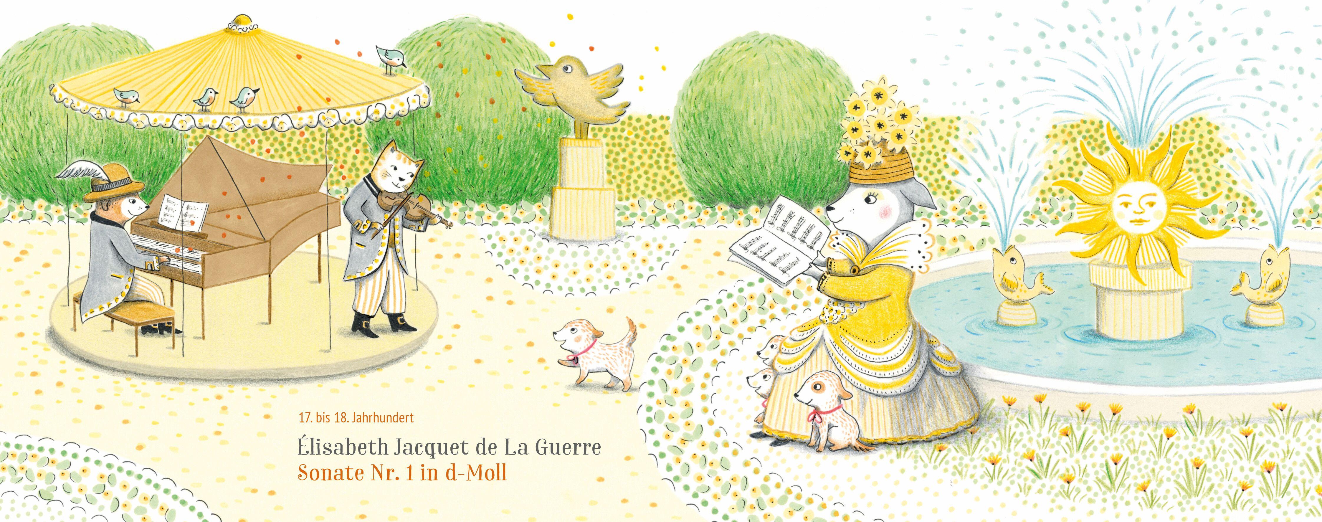 Beispielinhalt (Bild) Ich entdecke große Komponistinnen (Mein kleines Klangbuch)