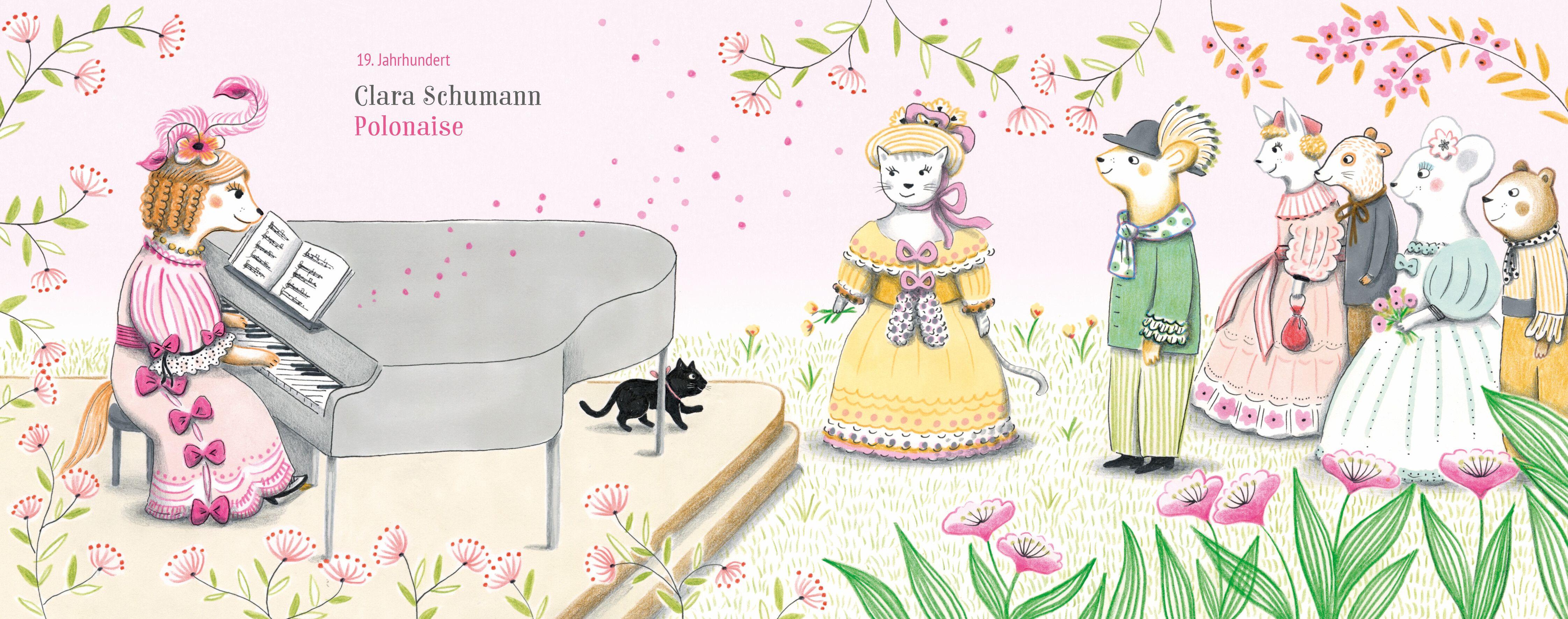 Beispielinhalt (Bild) Ich entdecke große Komponistinnen (Mein kleines Klangbuch)