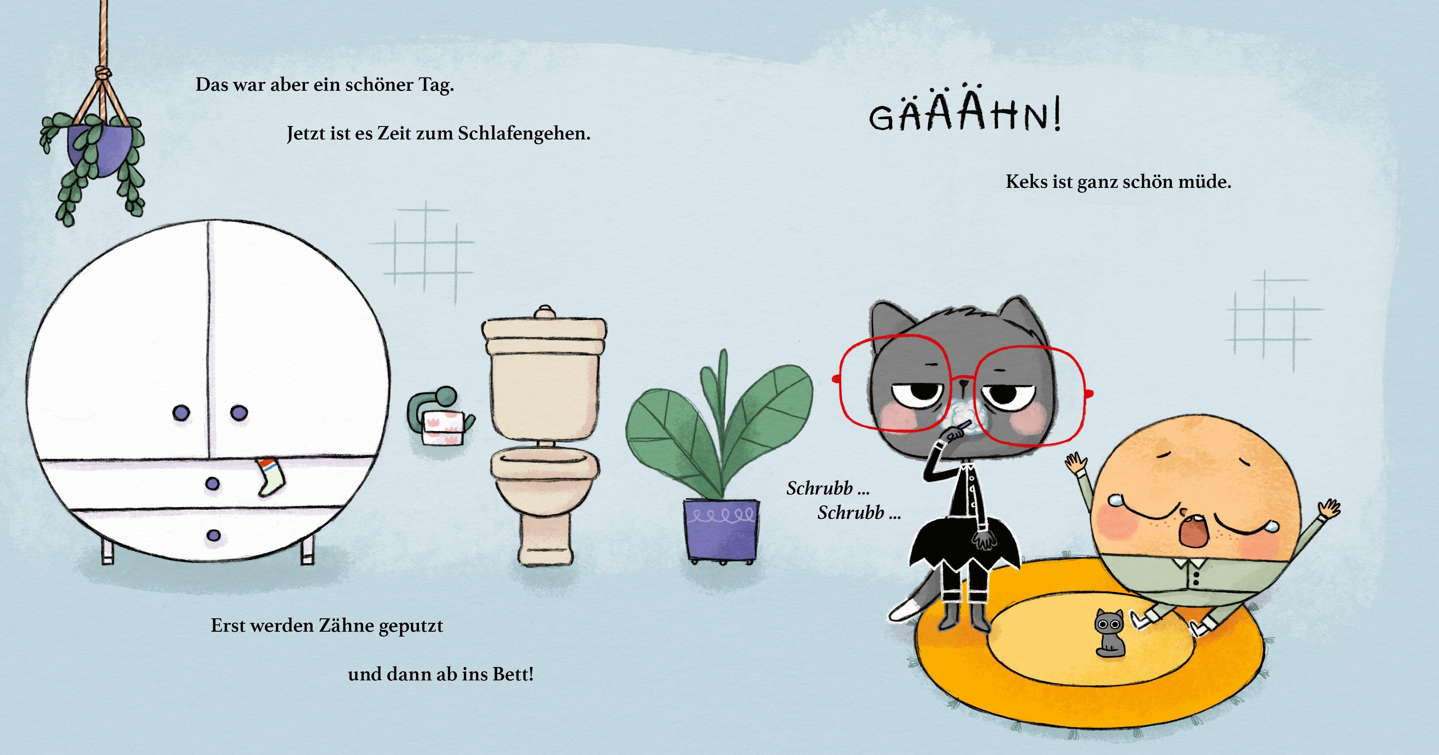 Beispielinhalt (Bild) Ket & Keks - Gähn! (Ket & Keks)