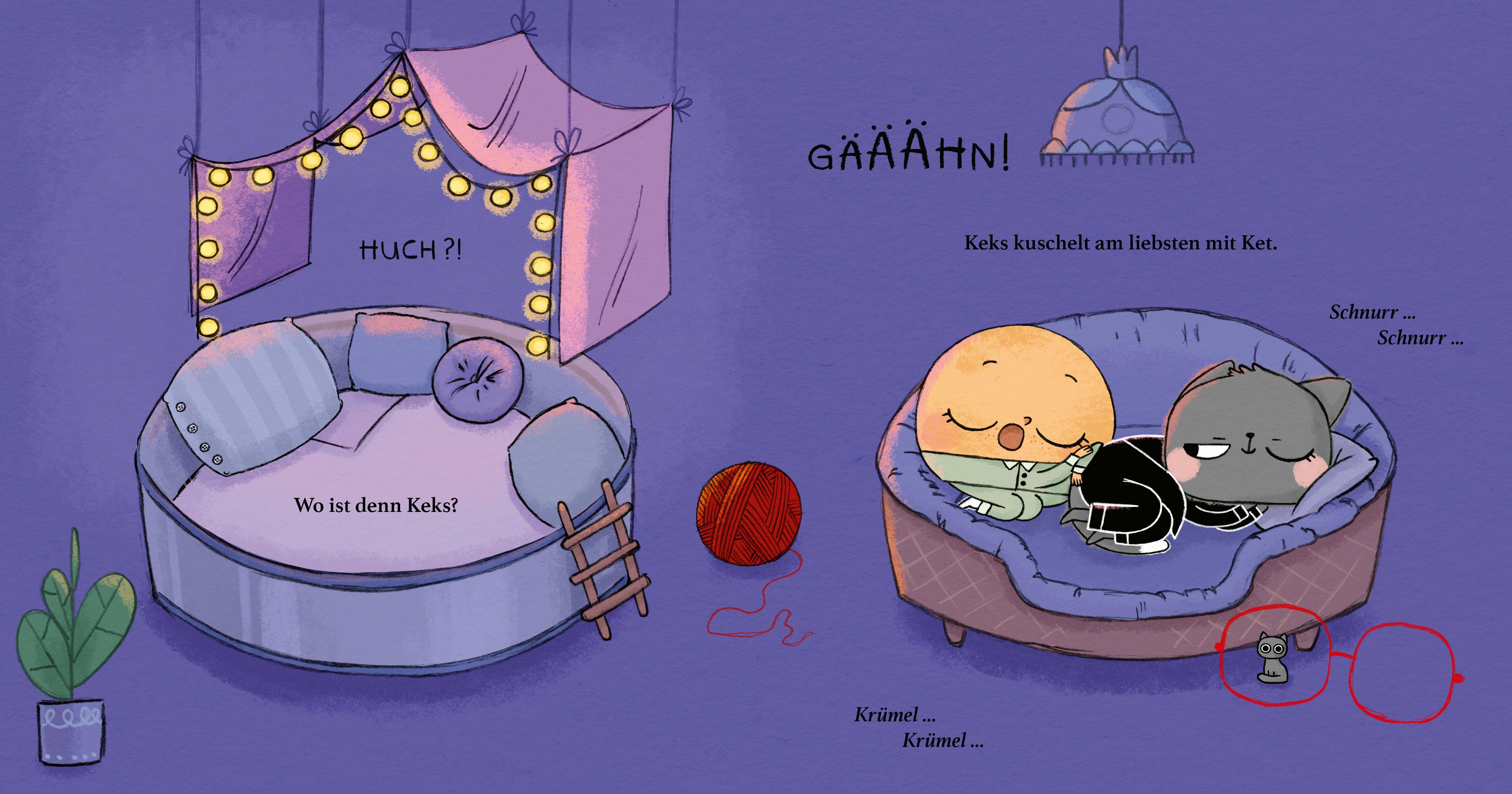 Beispielinhalt (Bild) Ket & Keks - Gähn! (Ket & Keks)