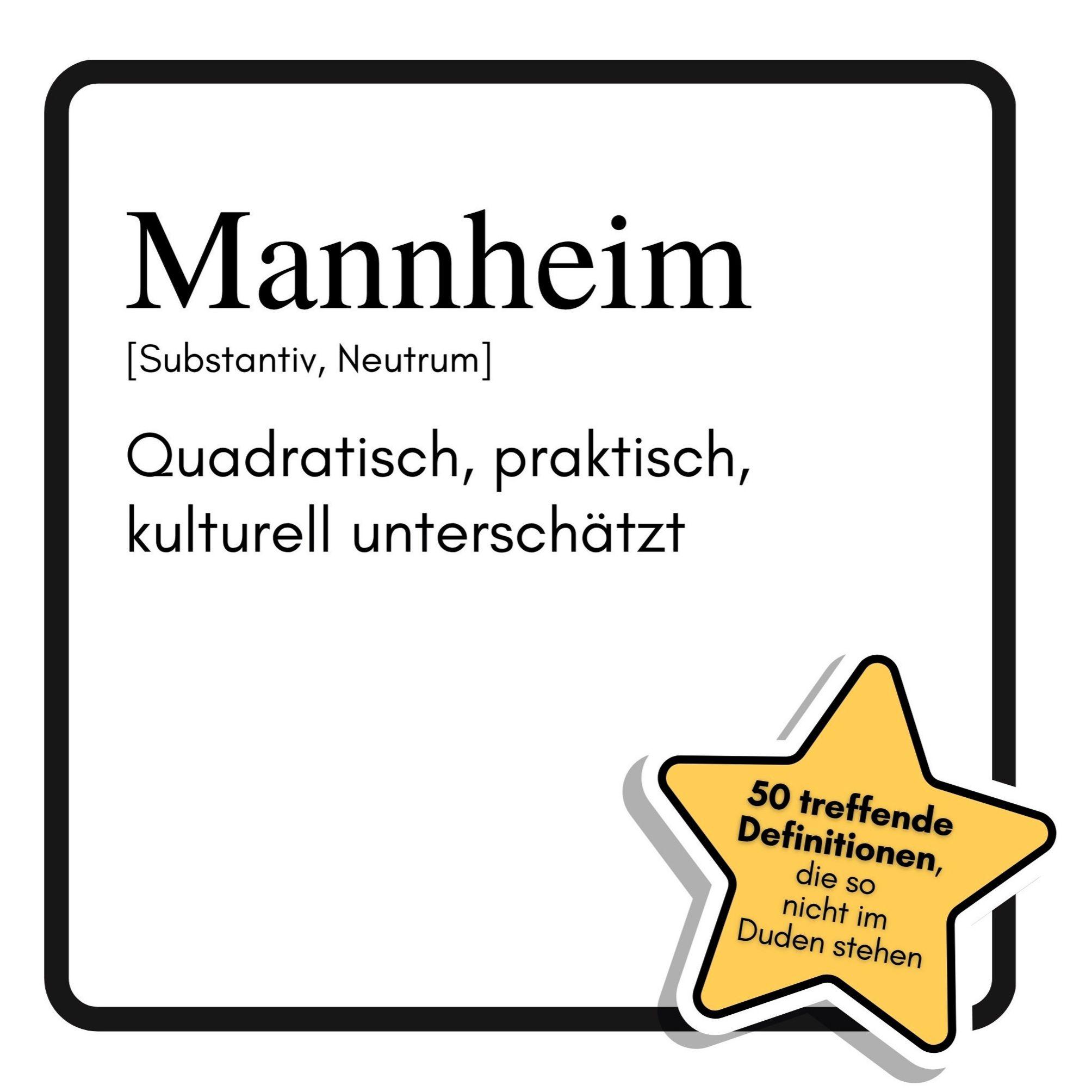 Vorderes Coverbild Mannheim