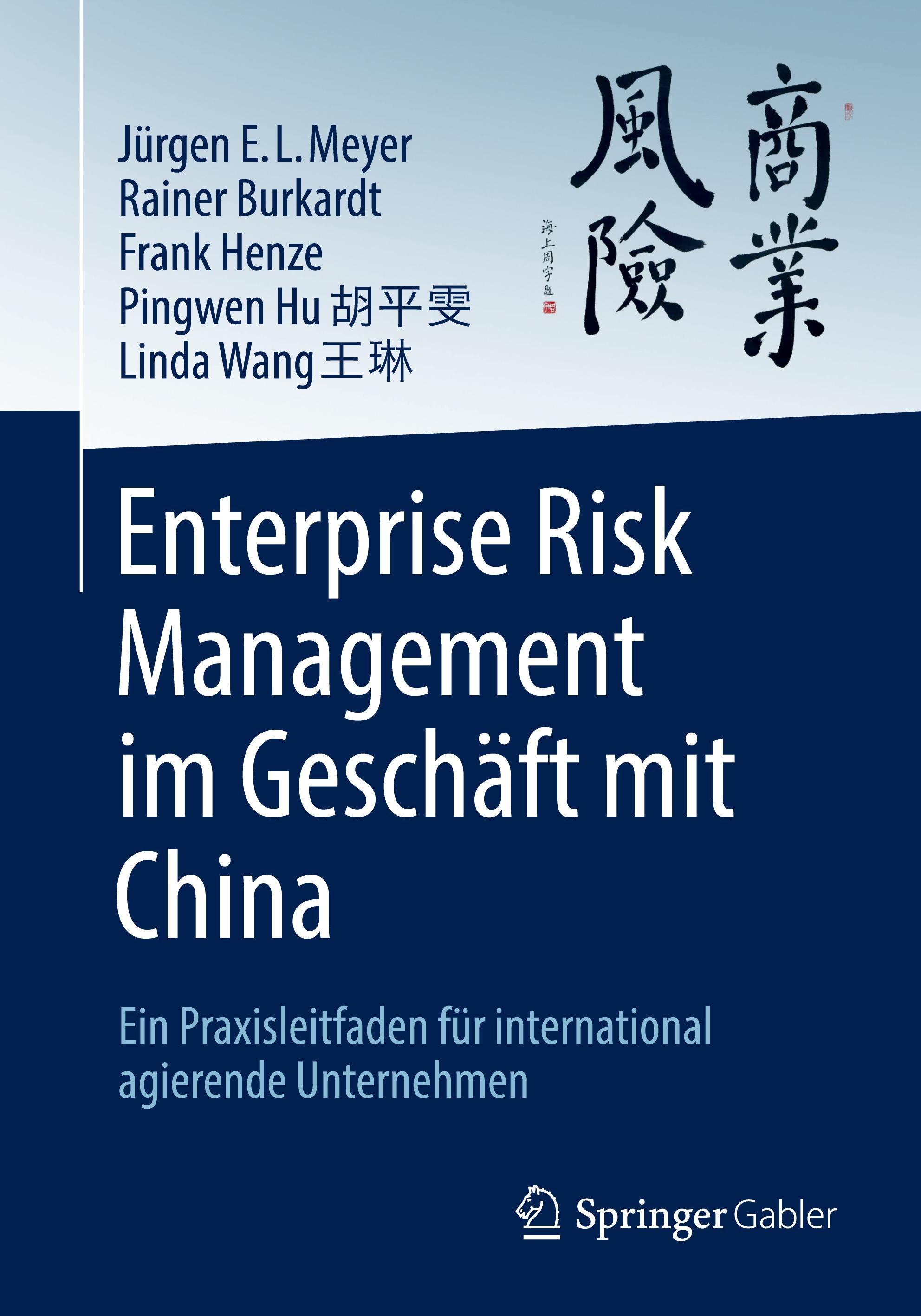 Vorderes Coverbild Enterprise Risk Management im Geschäft mit China