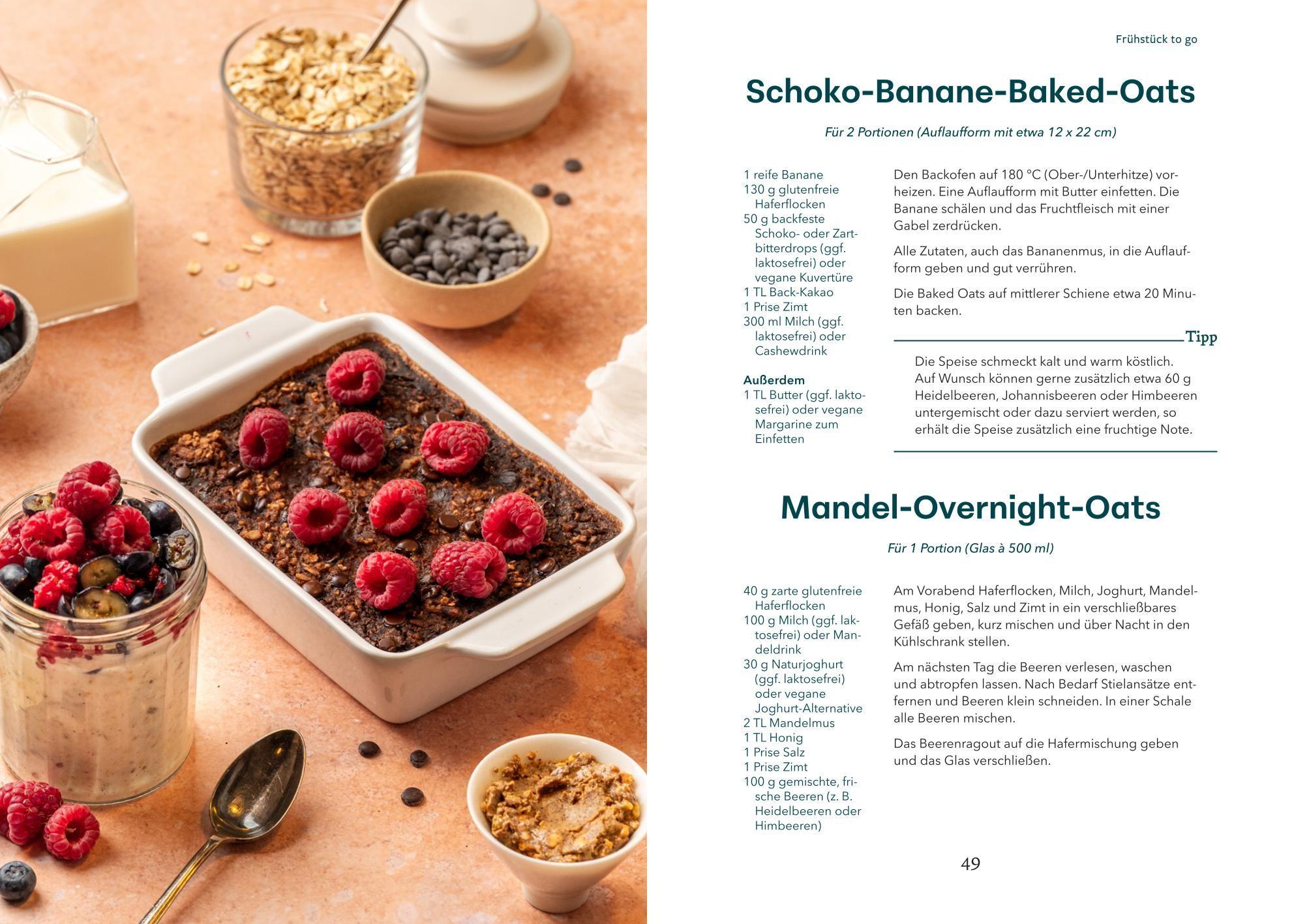 Beispielinhalt (Bild) Glutenfrei to go