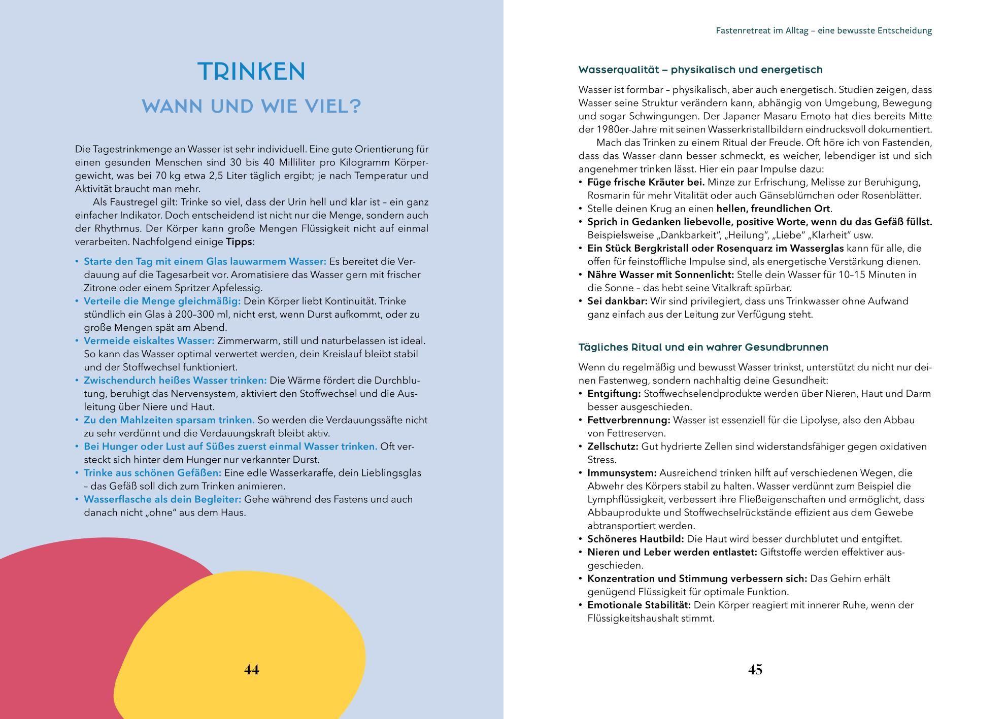 Beispielinhalt (Bild) Fasten:Reset