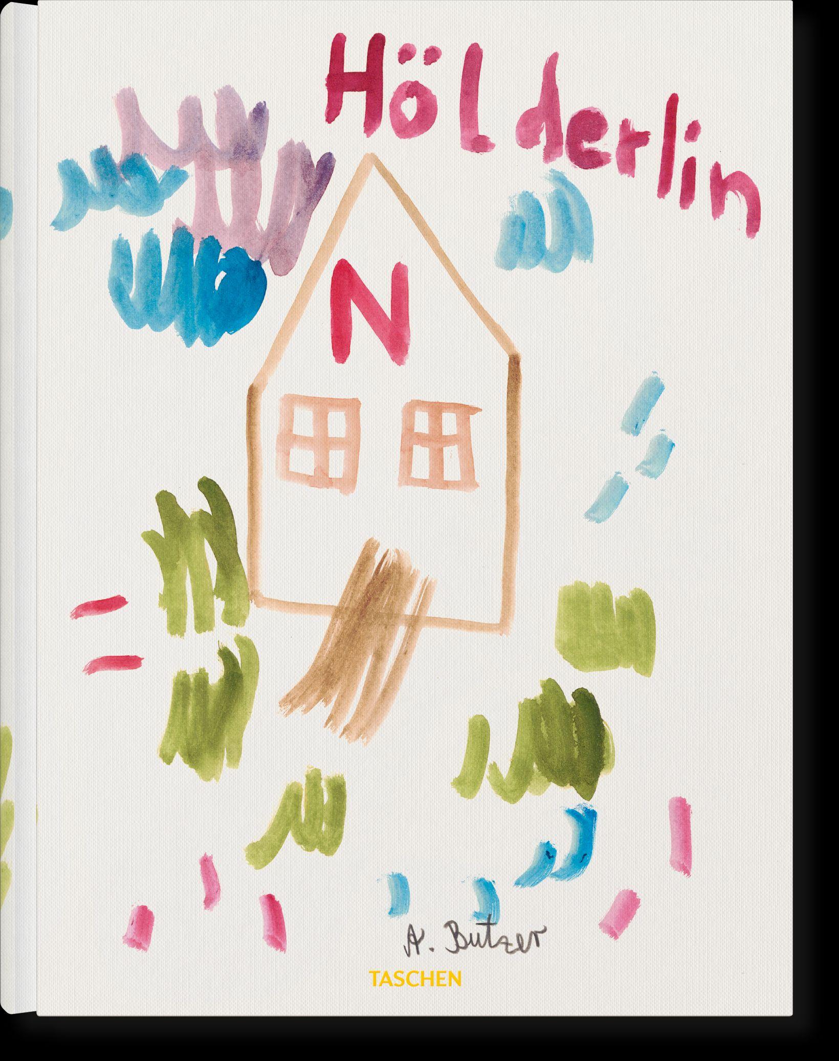 Vorderes Coverbild André Butzer. Friedrich Hölderlin. Die Jahreszeiten / The Seasons