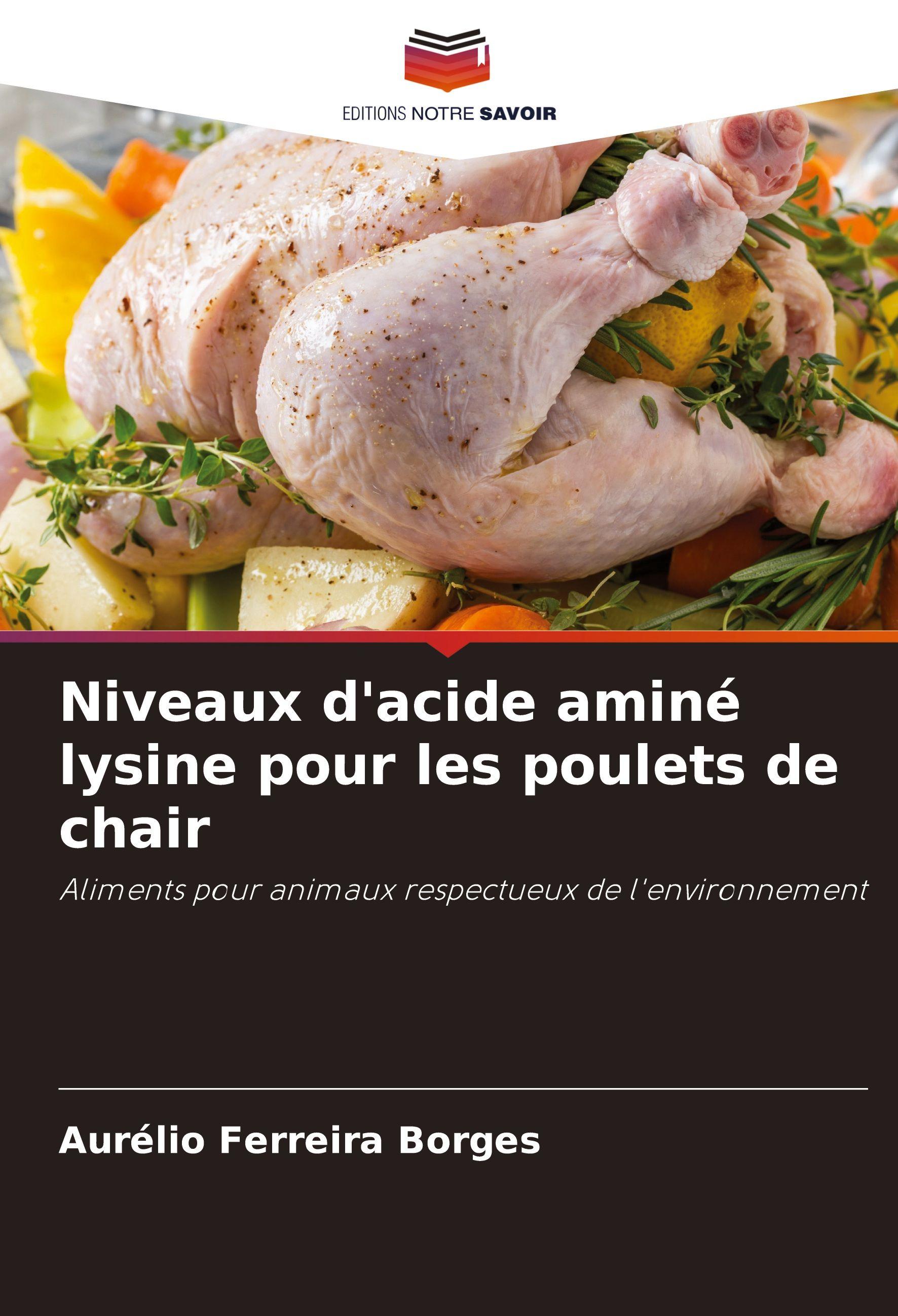 Vorderes Coverbild Niveaux d'acide aminé lysine pour les poulets de chair