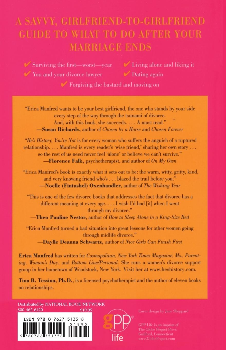 Rückseitencover He's History, You're Not