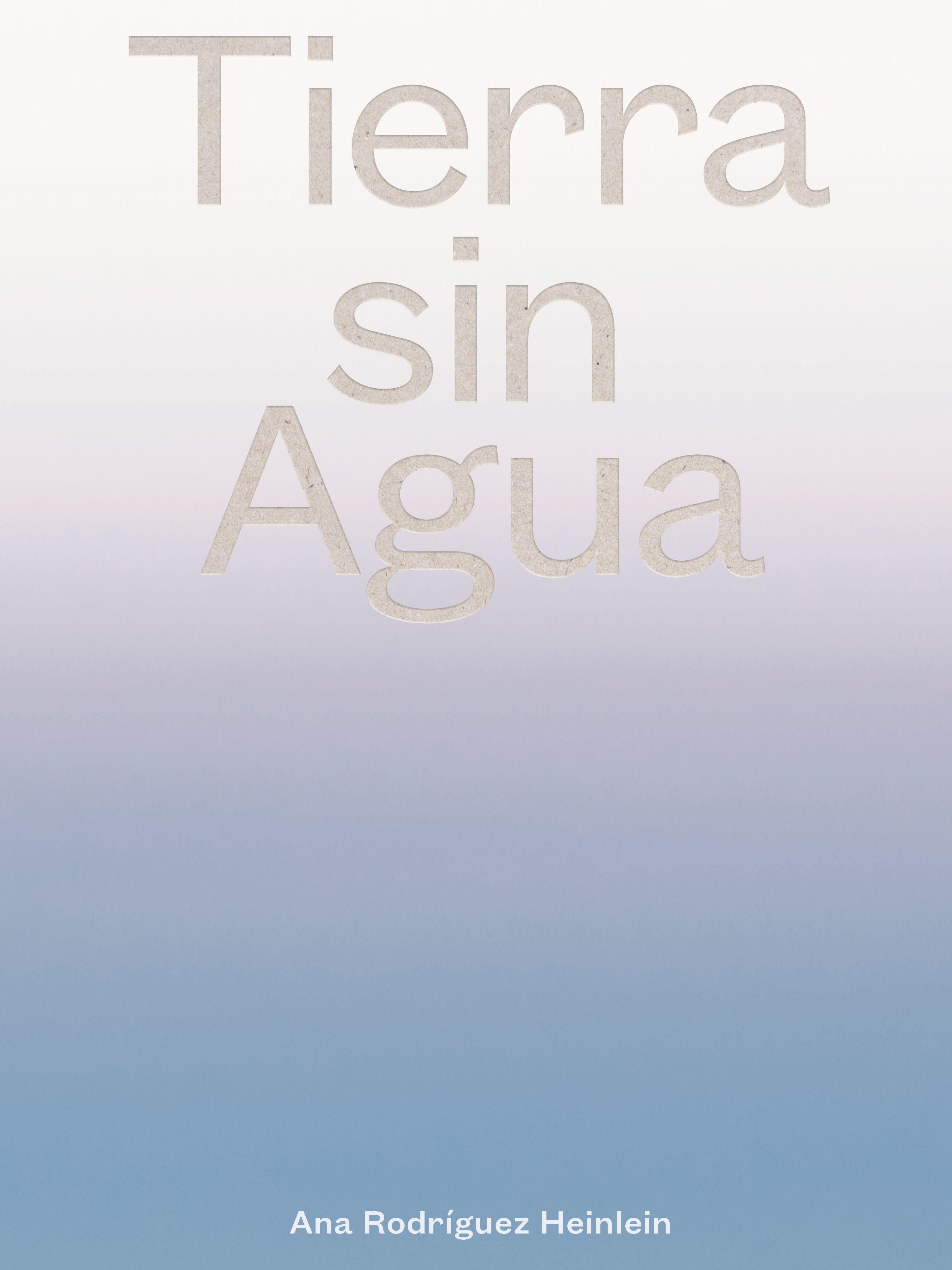 Vorderes Coverbild Tierra sin Agua
