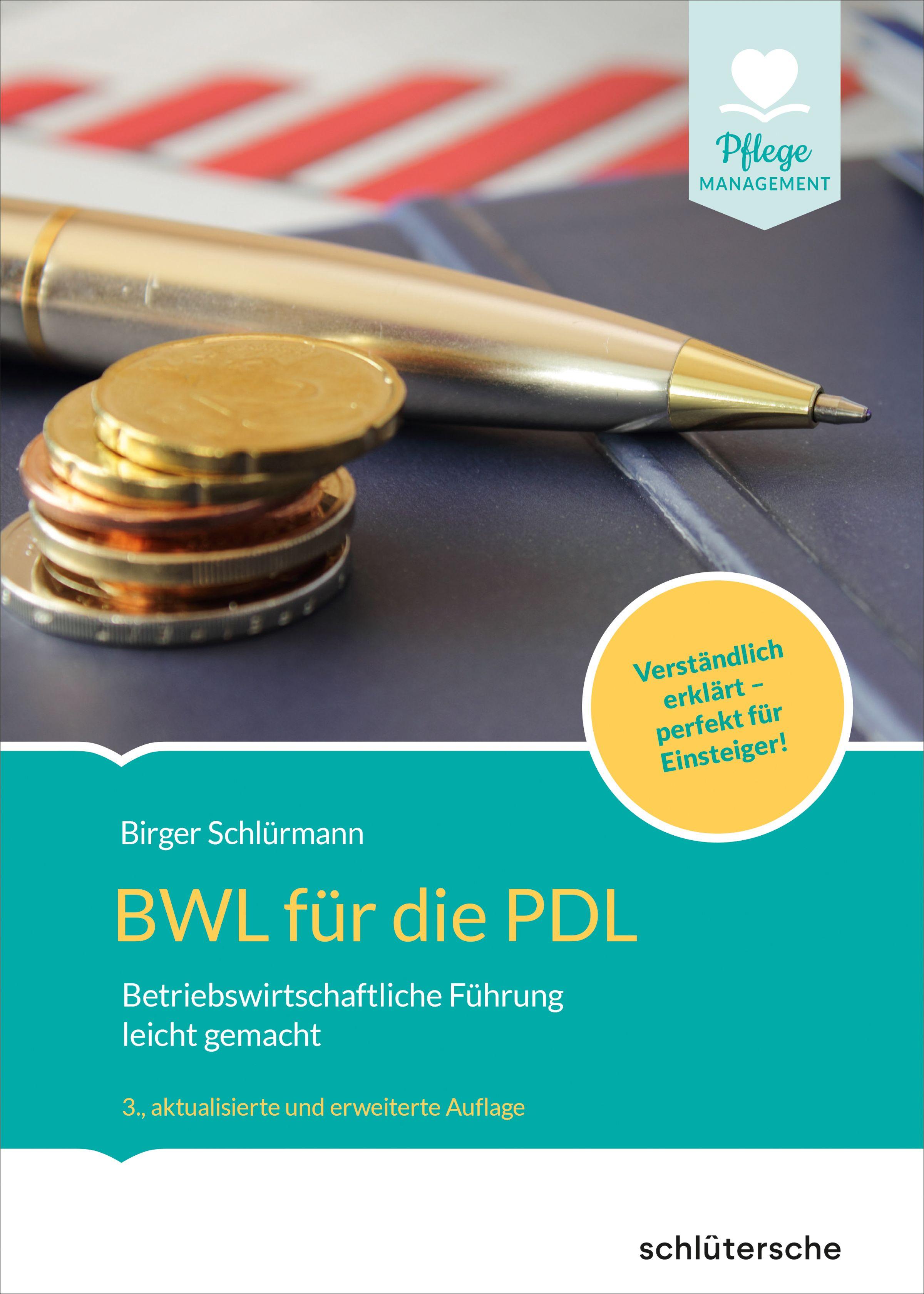 Vorderes Coverbild BWL für die PDL