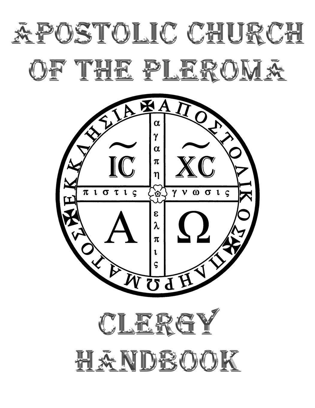 Vorderes Coverbild Apostolic Church of the Pleroma Clergy Handbook