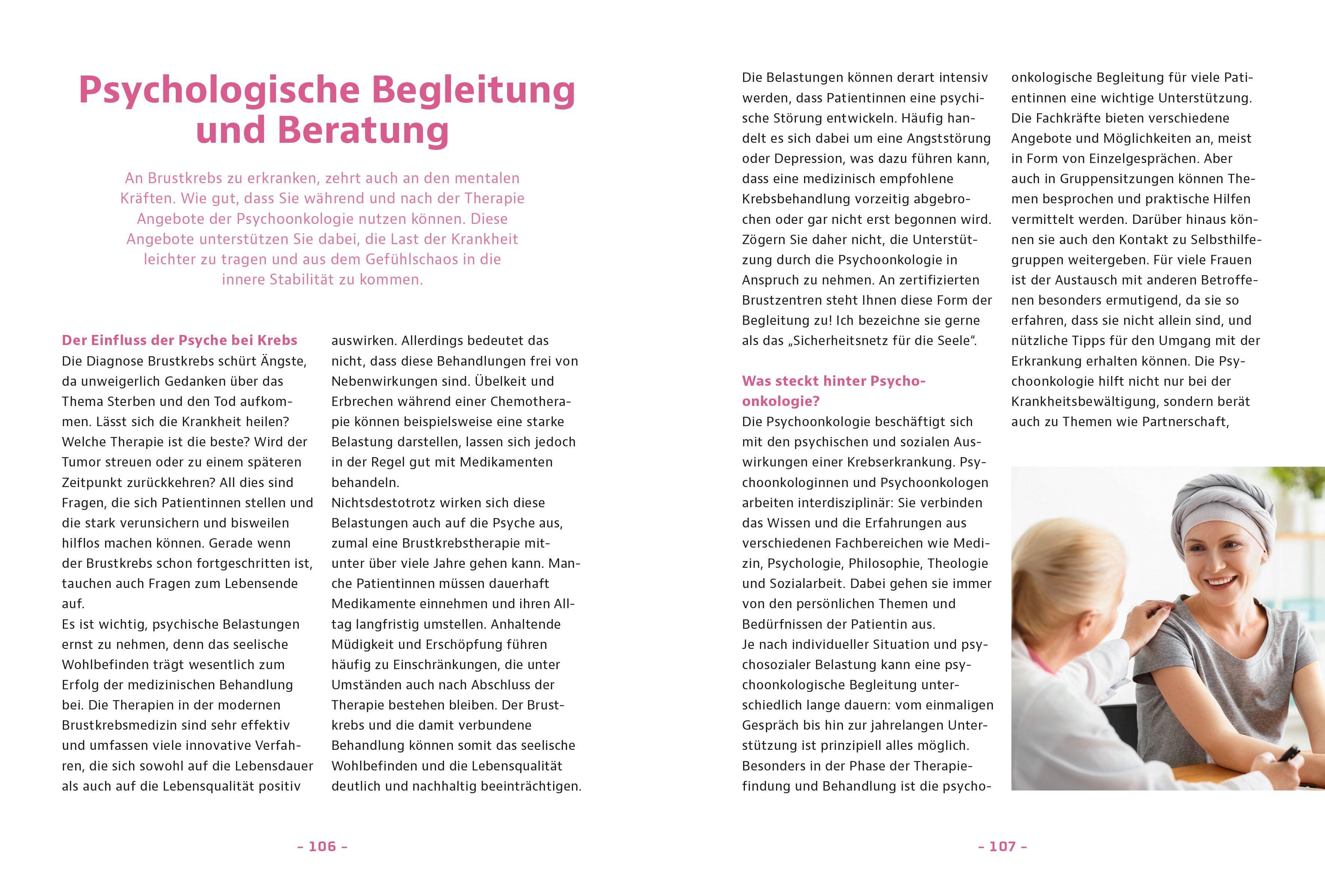 Beispielinhalt (Bild) Diagnose Brustkrebs - Was tun?